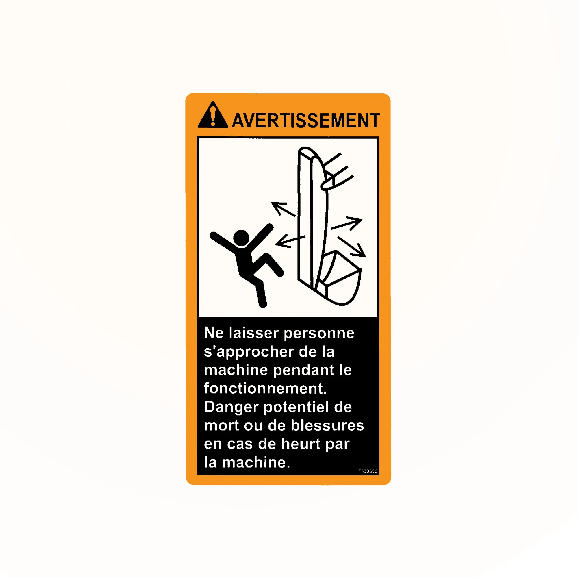 John Deere Label - T330399