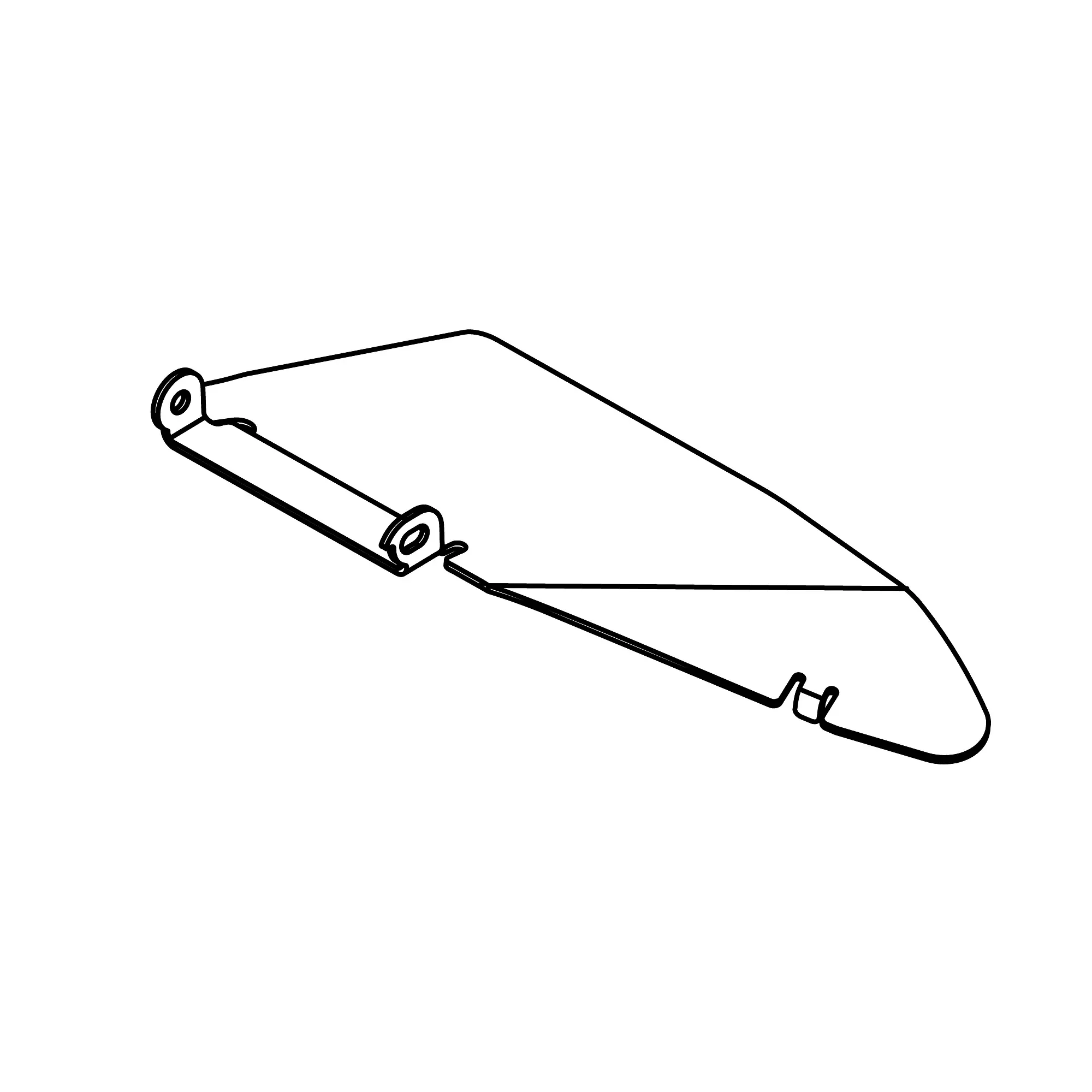 John Deere Inner Discharge Chute - GY22119