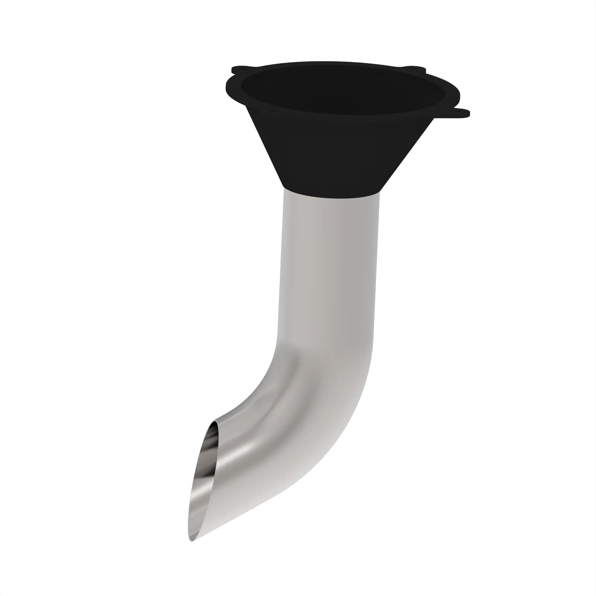 EXHAUST STACK PLENUM BLACK