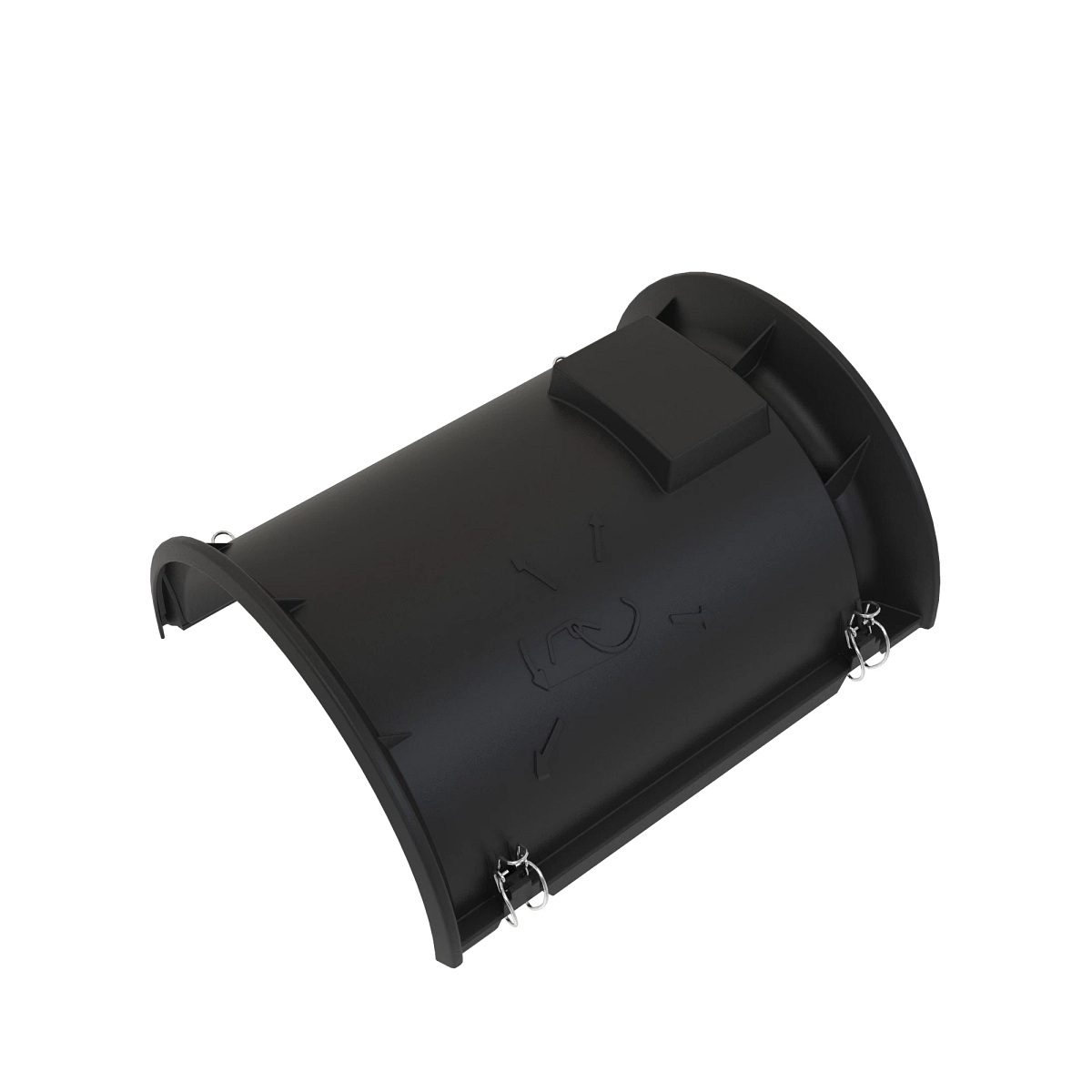 Filter Housing, Wheel Access Cover