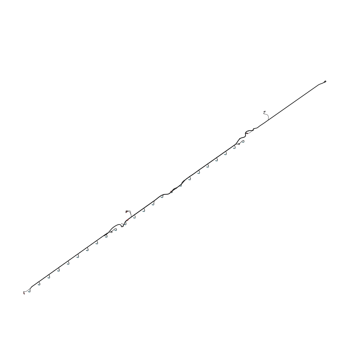 John Deere Outer Boom Wiring Harness - AKK37584