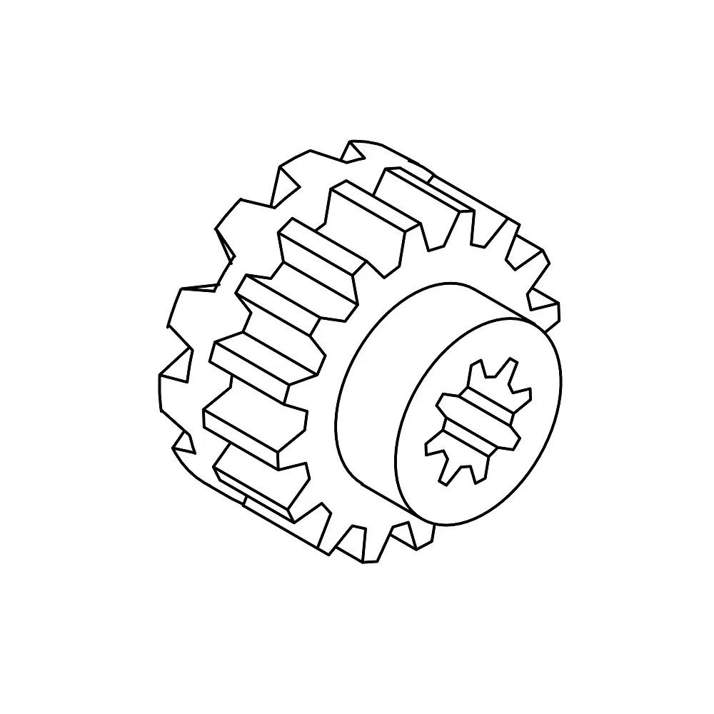 John Deere Differential Bevel Gear - L158222