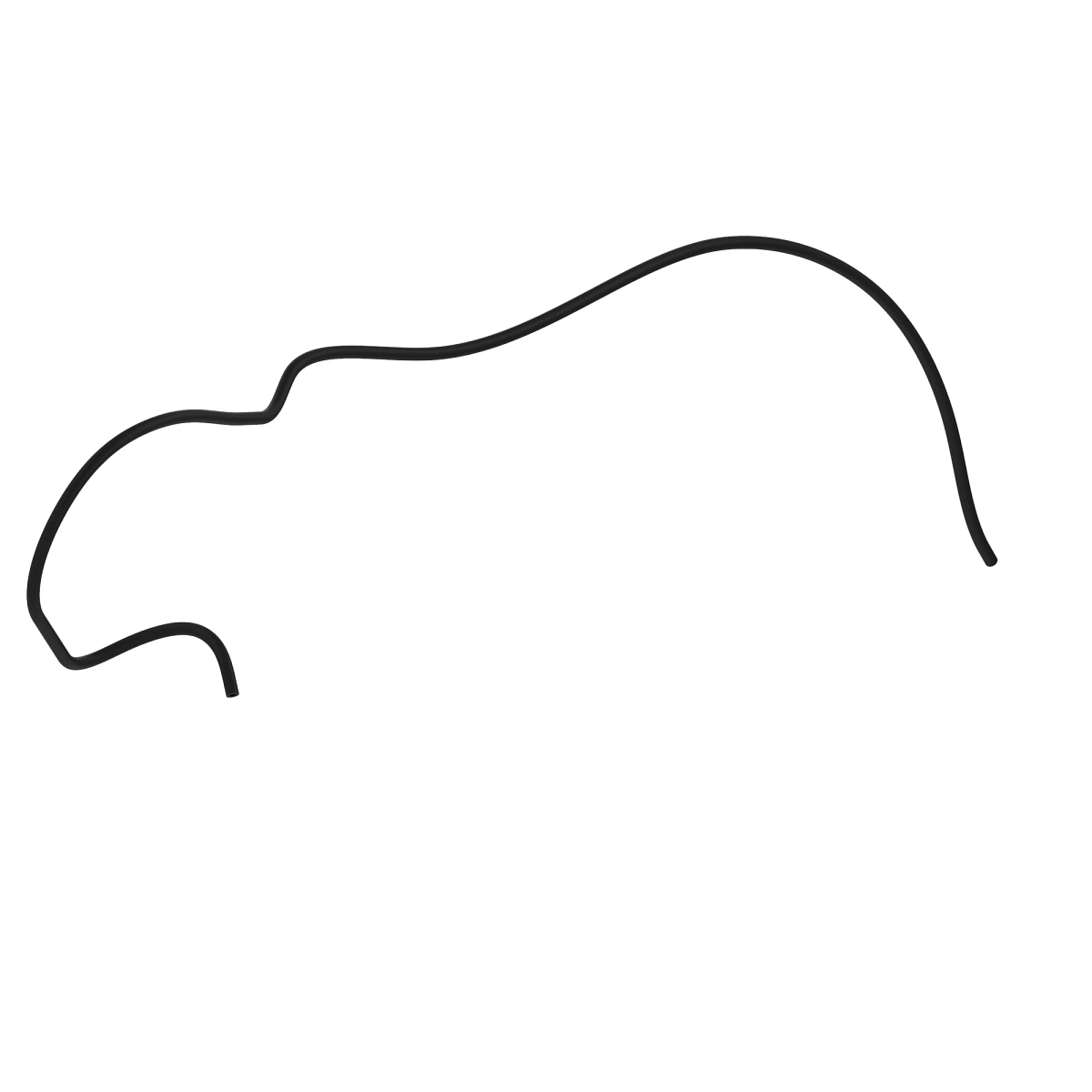 HOSE, HYDRAULIC, W/TRANSFER TUBE