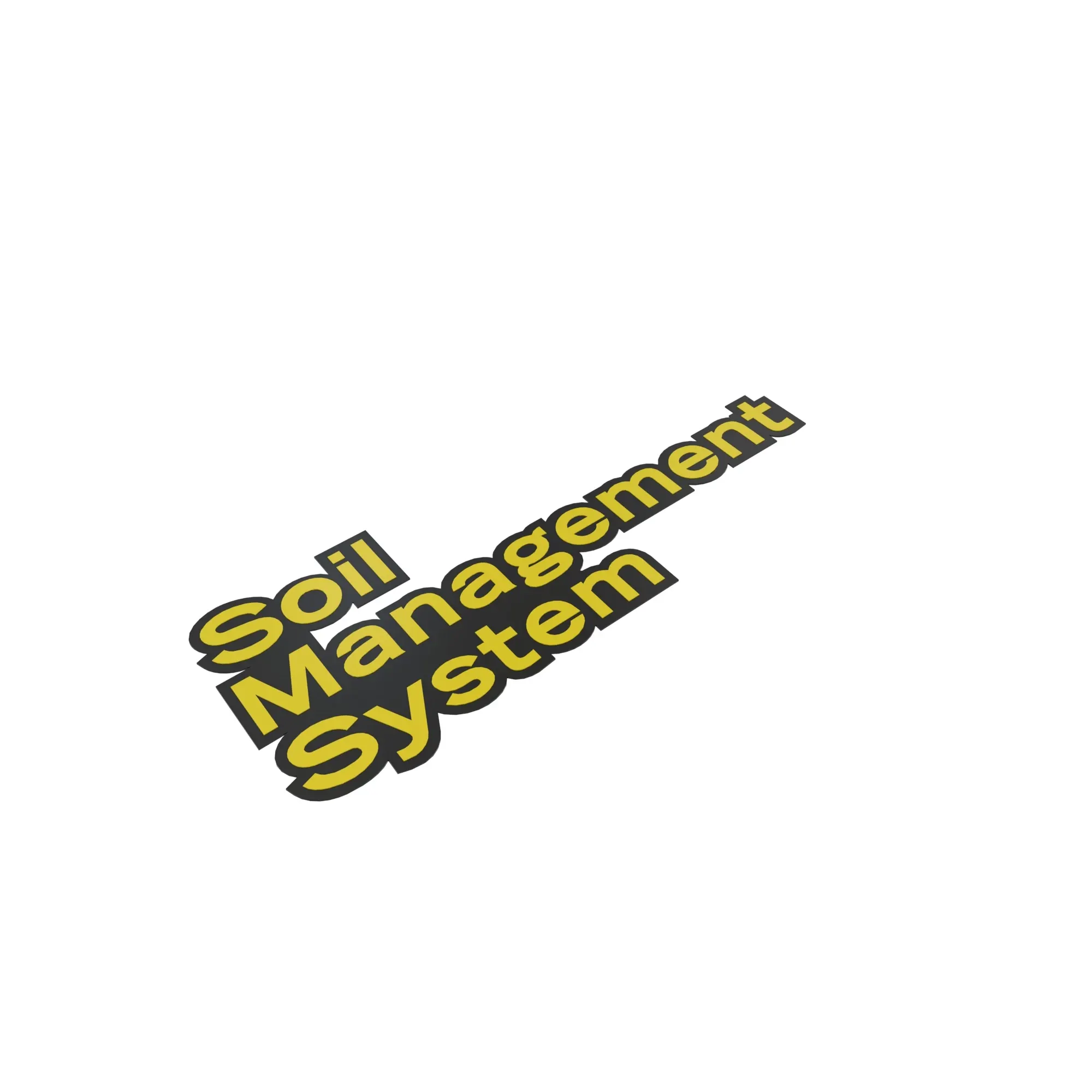 John Deere Soil Management System Label - KK34028