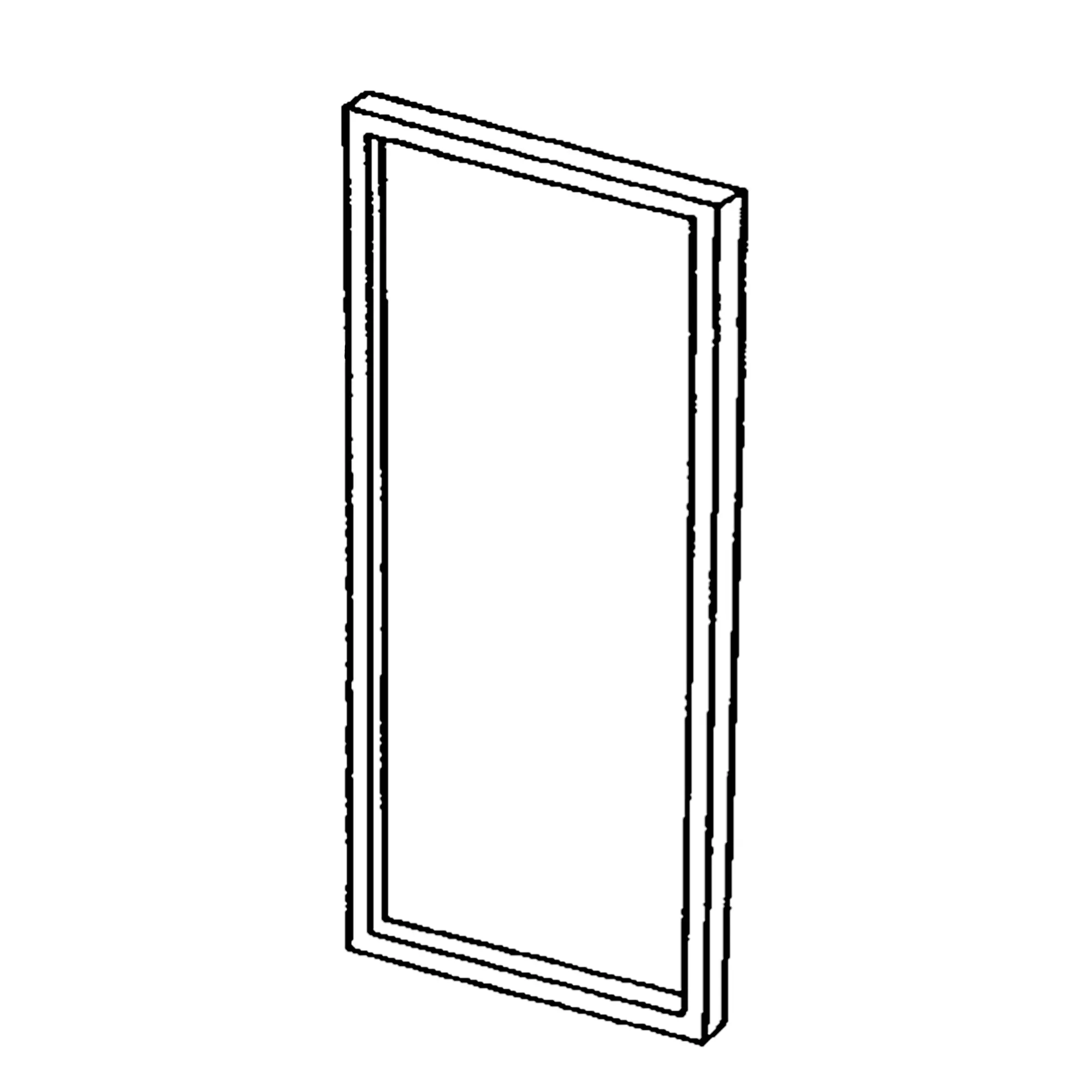 John Deere Vent Window Seal, Left Side - AT161854