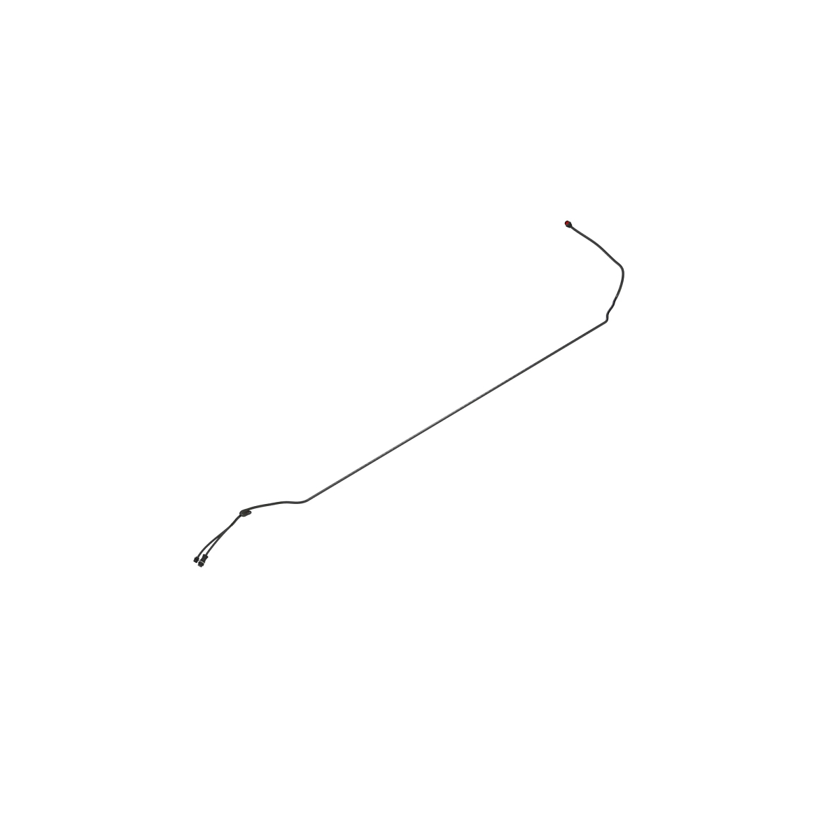 John Deere Draft Tube Frame Wiring Harness - AA76585