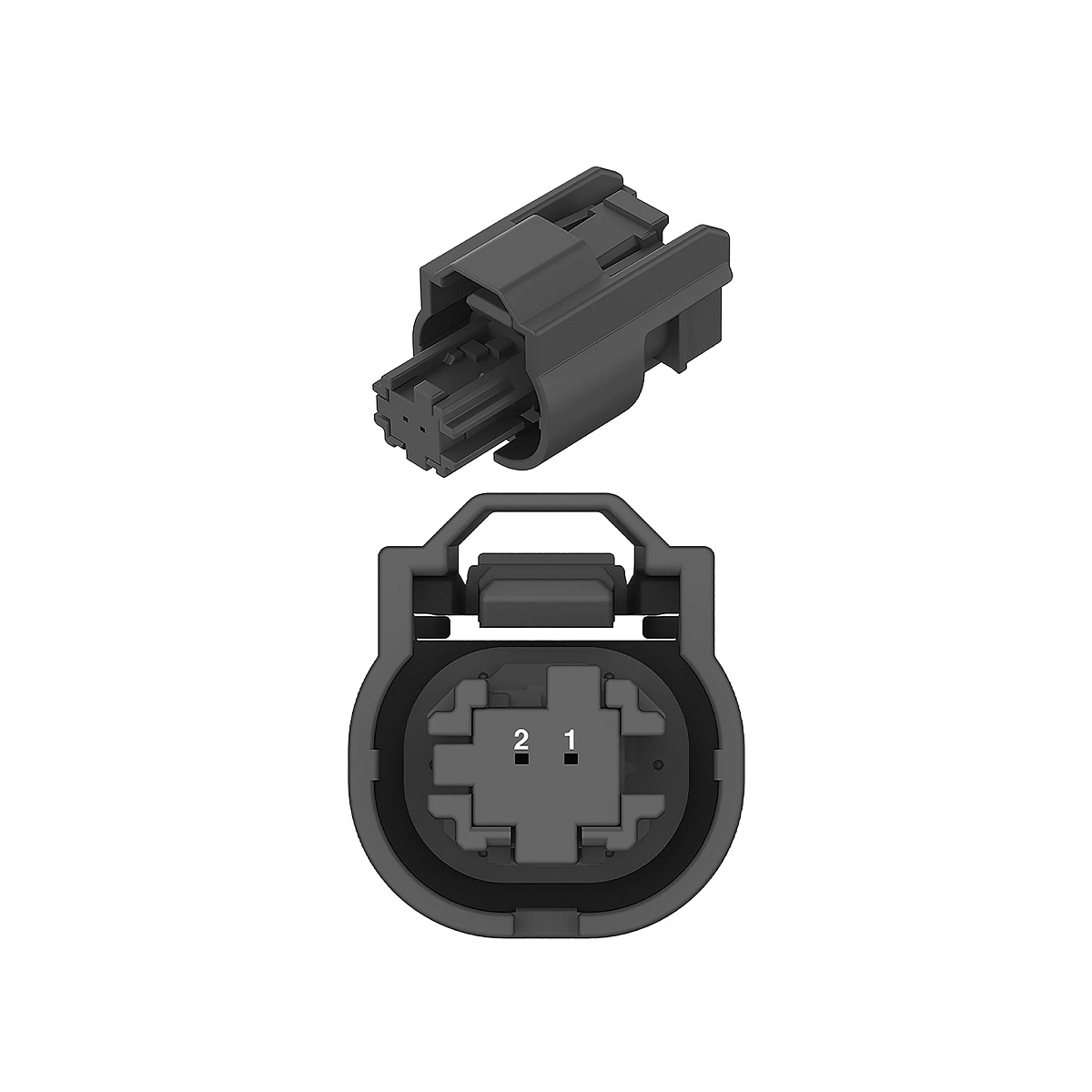 Accy Molex MINI50 Cap Blk Plstc