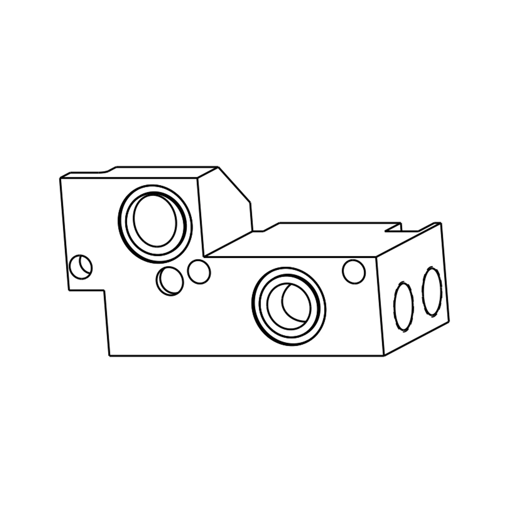 John Deere Hydraulic Feed Manifold - F673592
