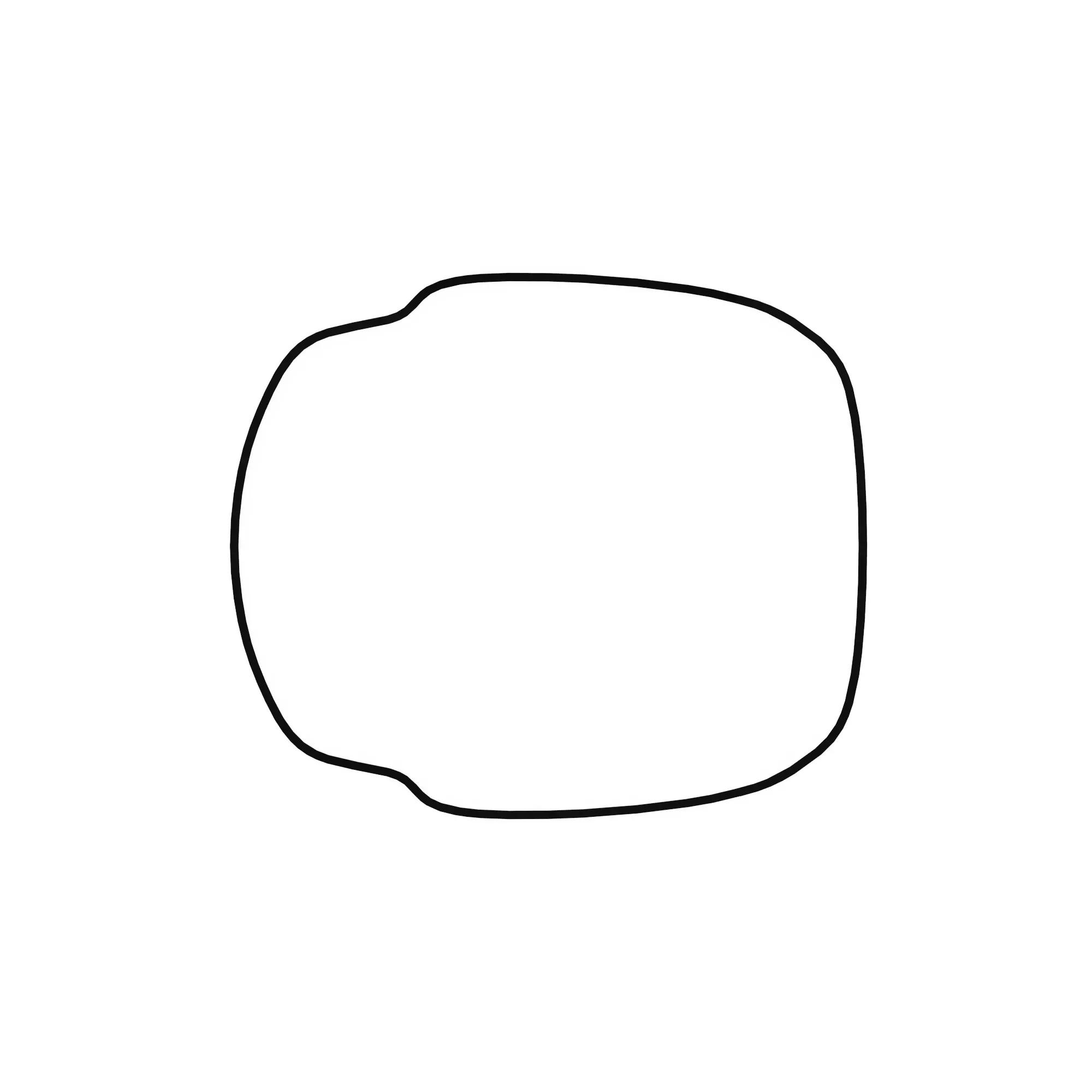 ISOLATOR, SEAL, ROOF TO ROPS, 3-4X2