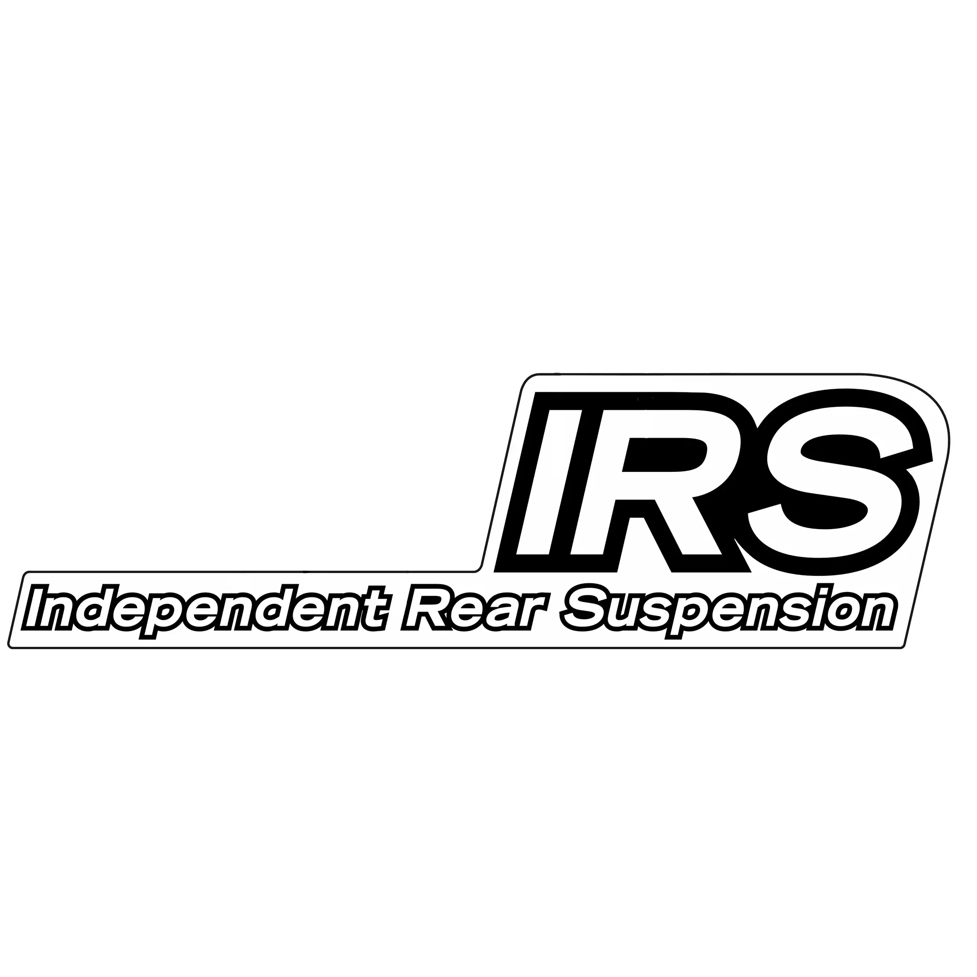 John Deere Independent Rear Suspension Label - M161549