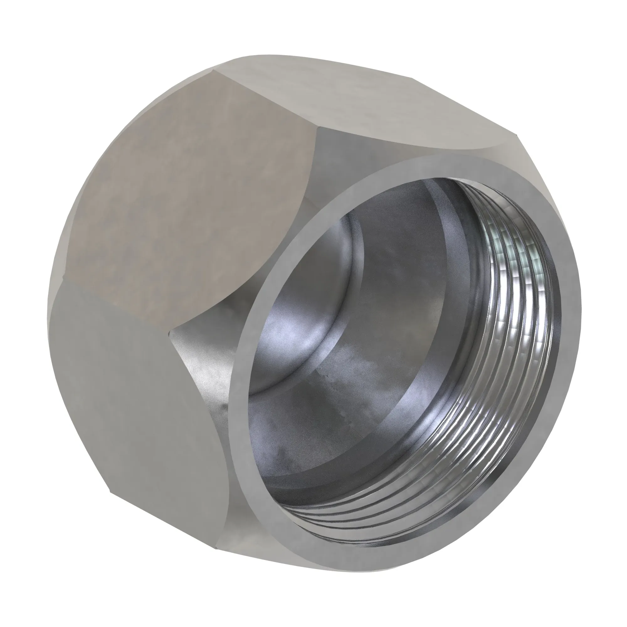 NUT 37 DEG. PLATE CAP