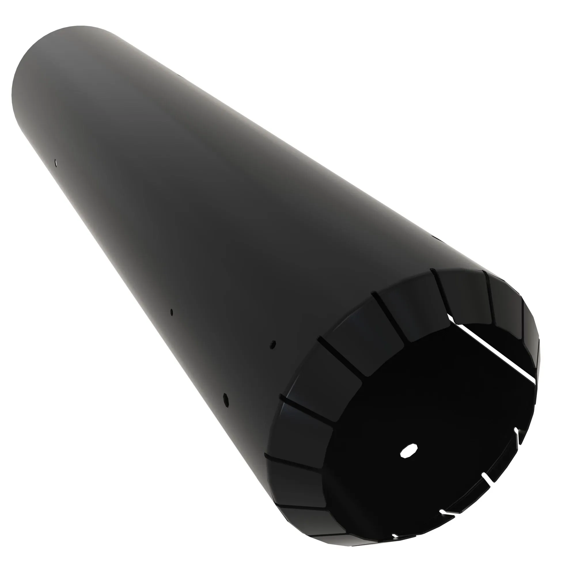 HEATSHIELD VERT EXHAUST TUBE; DeLuxe; 6M/R; FT4