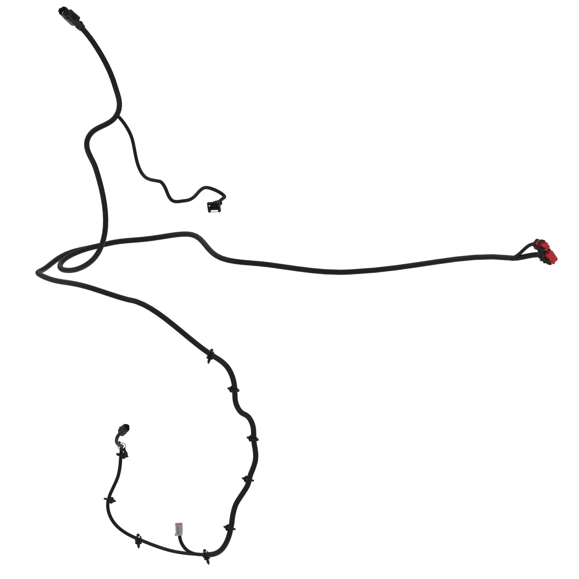 John Deere Wheel Motor Rear Right Wiring Harness - AKK26150