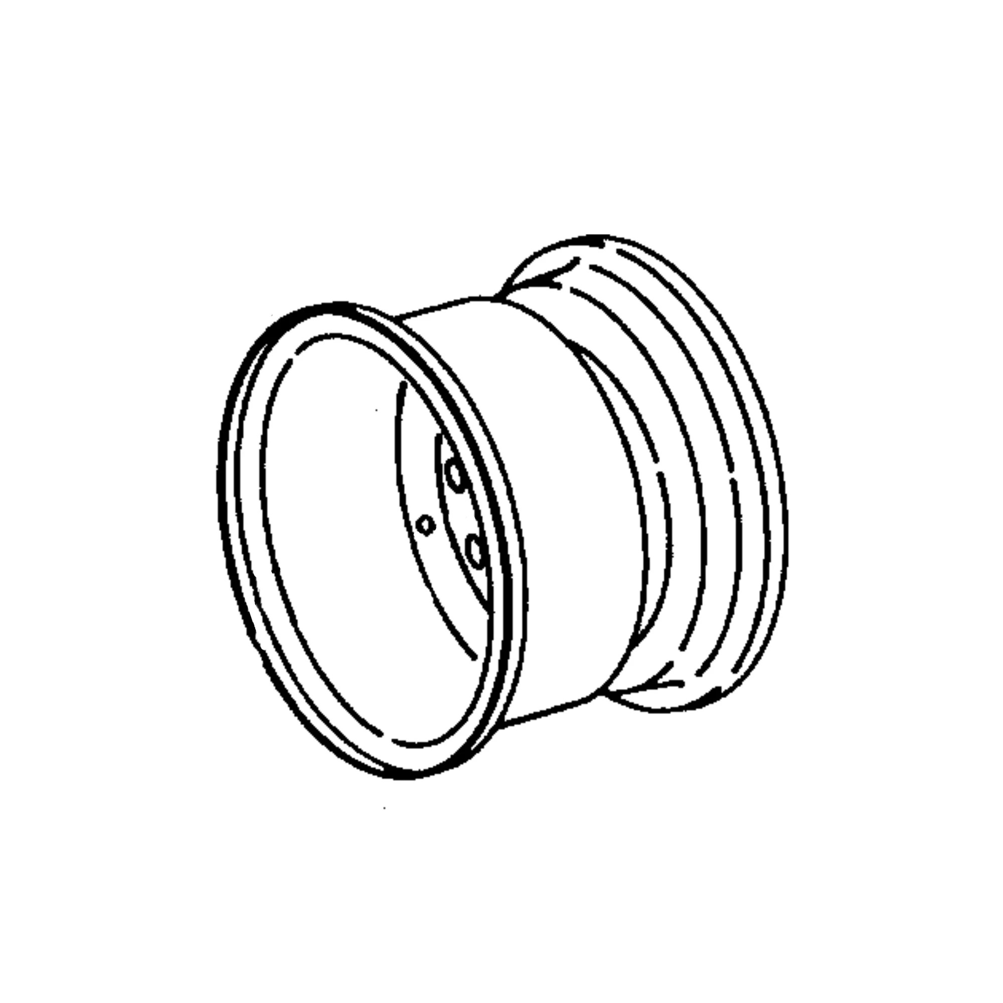 John Deere Rim, 7 X 8 - AM104391