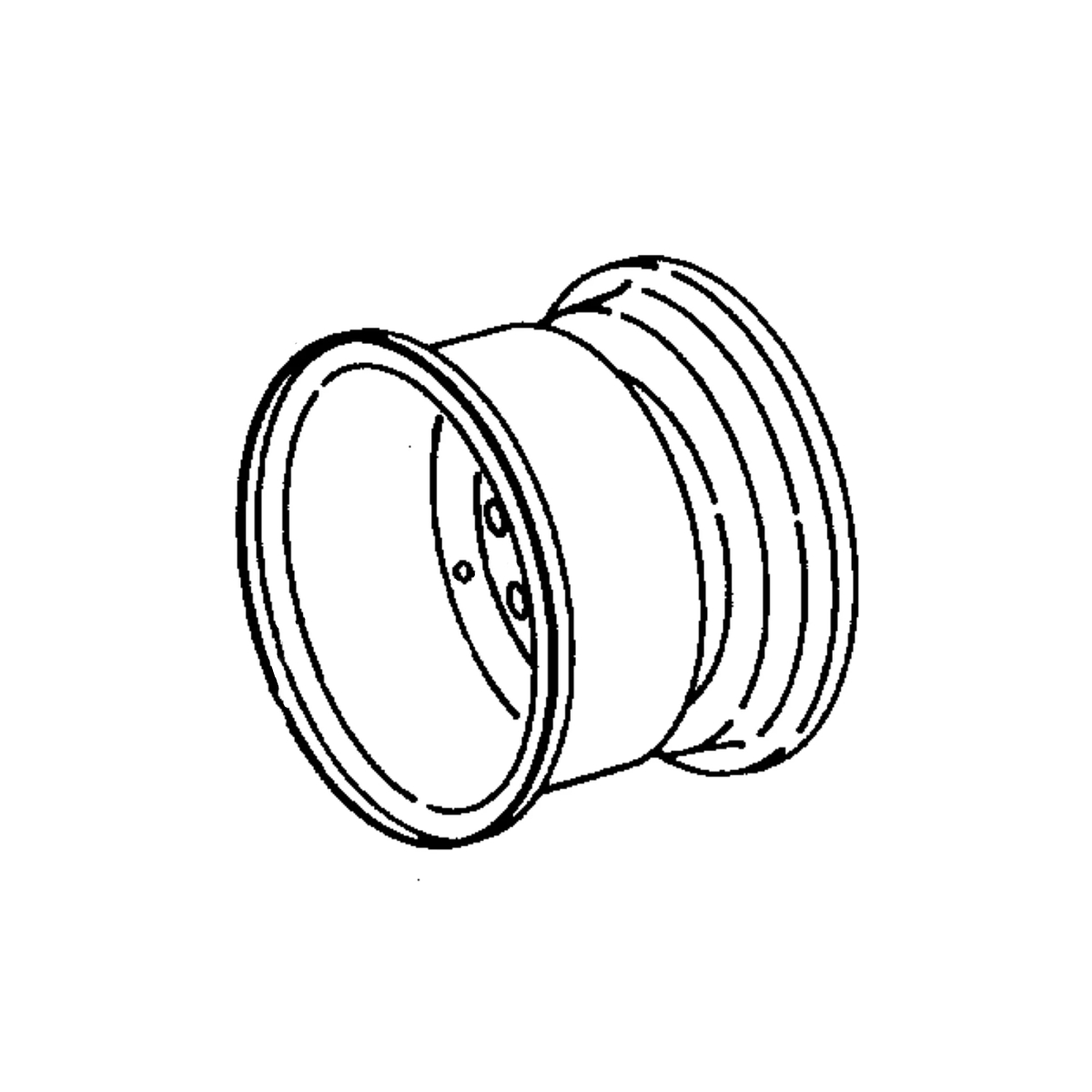John Deere Rim, 7 X 8 - AM104391