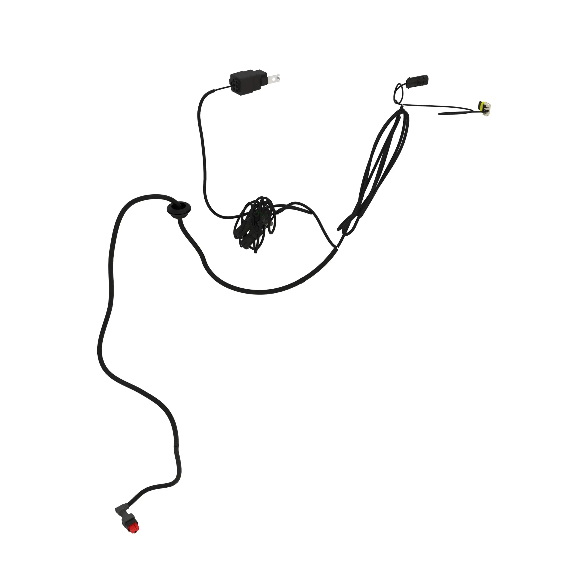 Quick unlatch and loader lights