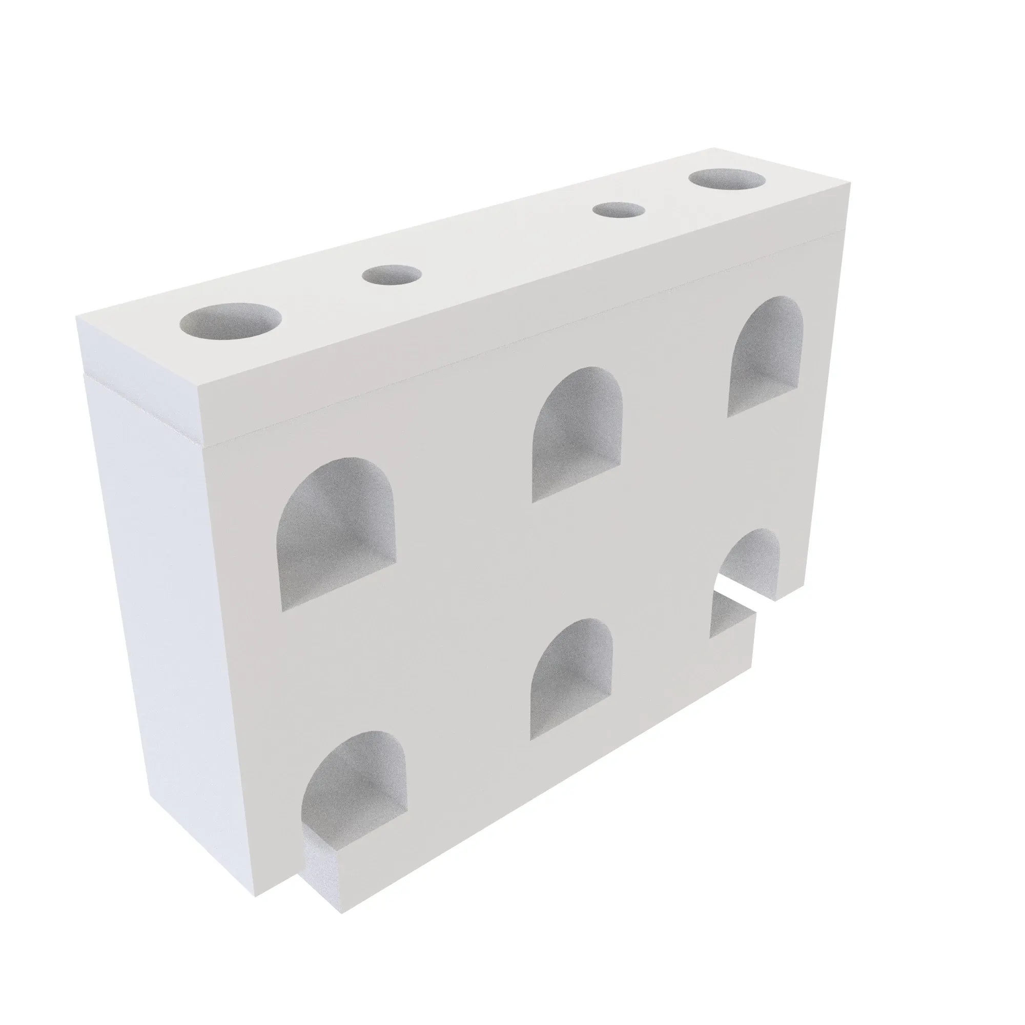 CLAMP-TUBING PLASTIC(3 HOLE)
