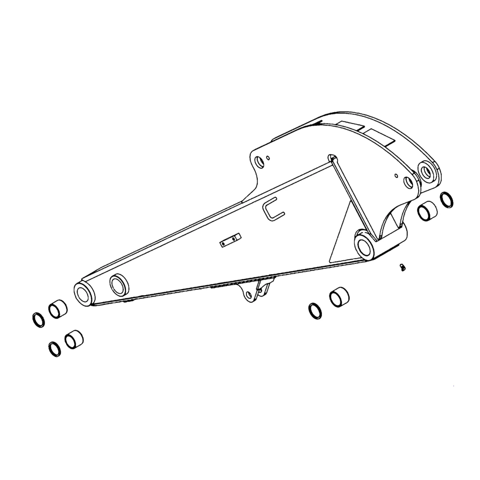 John Deere Long Arm, 1.69 Meter Length - FYD40005949G