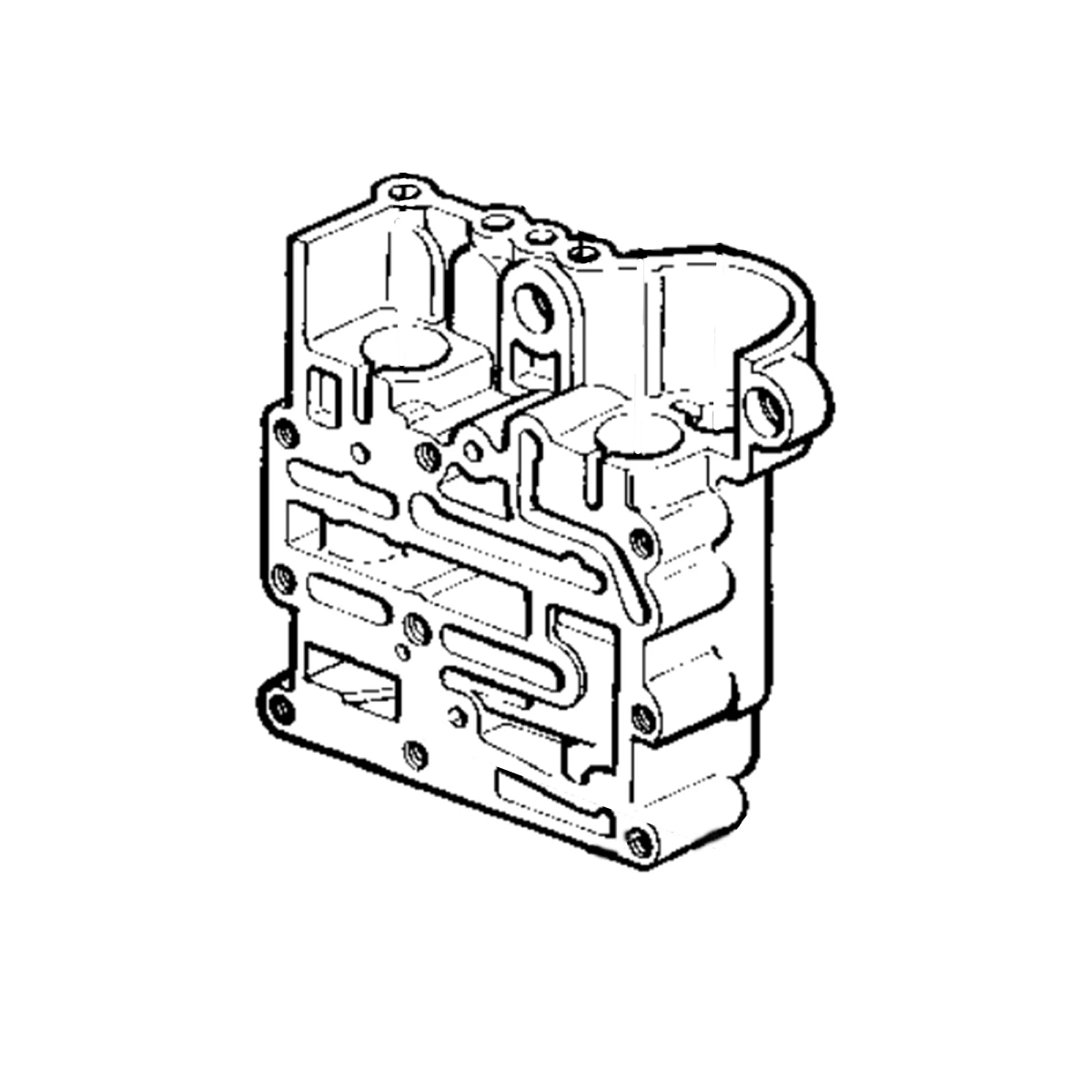 Hsg, Cl Valve, With Pins and Balls