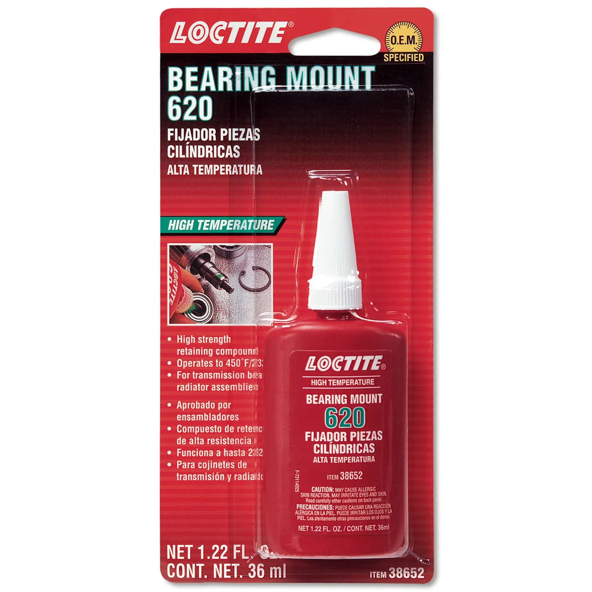 John Deere LOCTITE Bearing Mount 620™ Adhesive, 36 ml (1.22 Oz) - PM38652