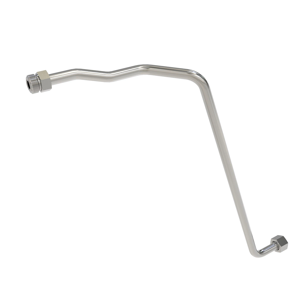 John Deere Rear Steering Supply Head End Oil Line - RE575214