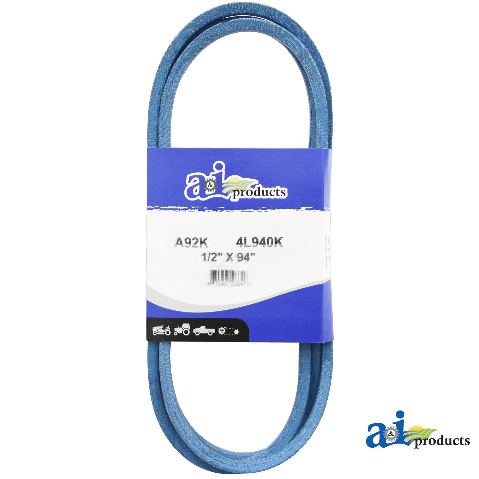 ⚙️ A-A92K: Correa Trapezoidal, Longitud Efectiva 2387,6 ​​mm (94
