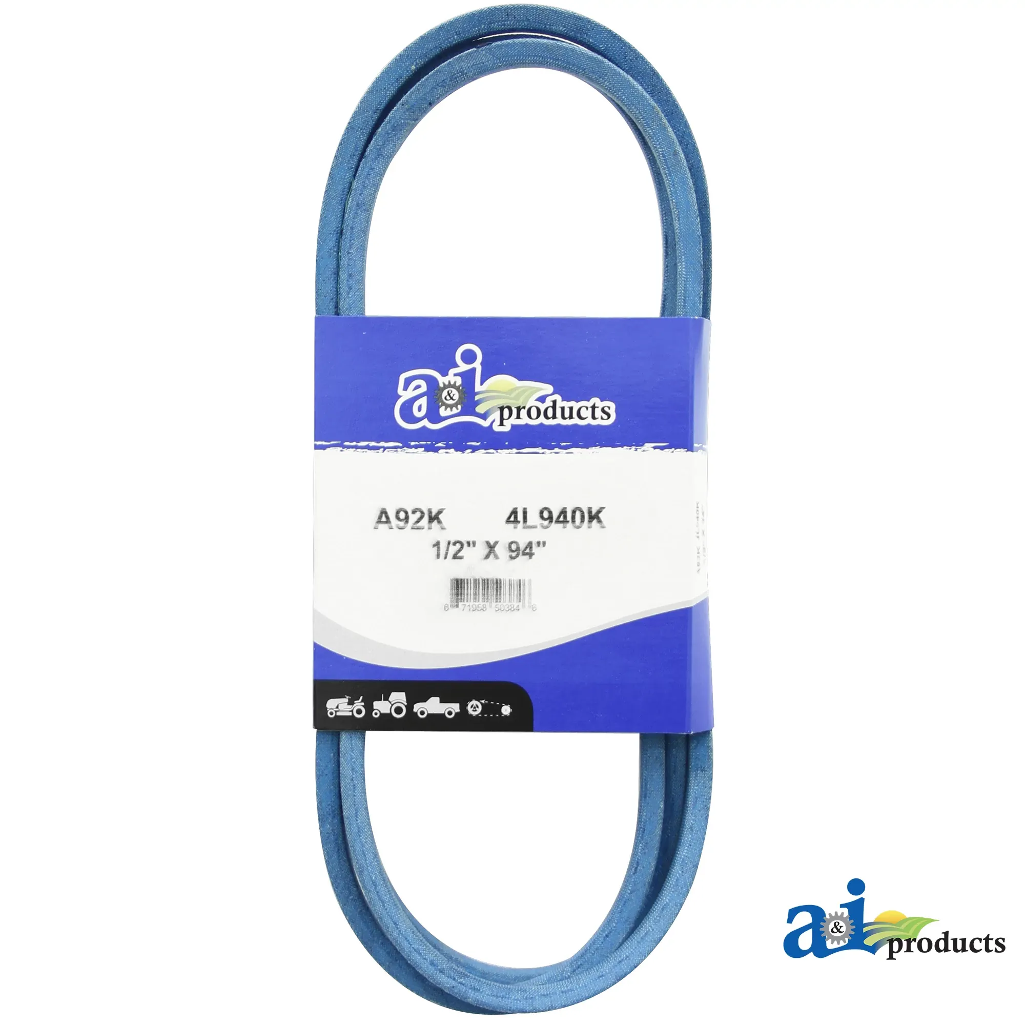 A&I Products V-Belt, Effective Length 2387.6 mm (94 inch) - A-A92K