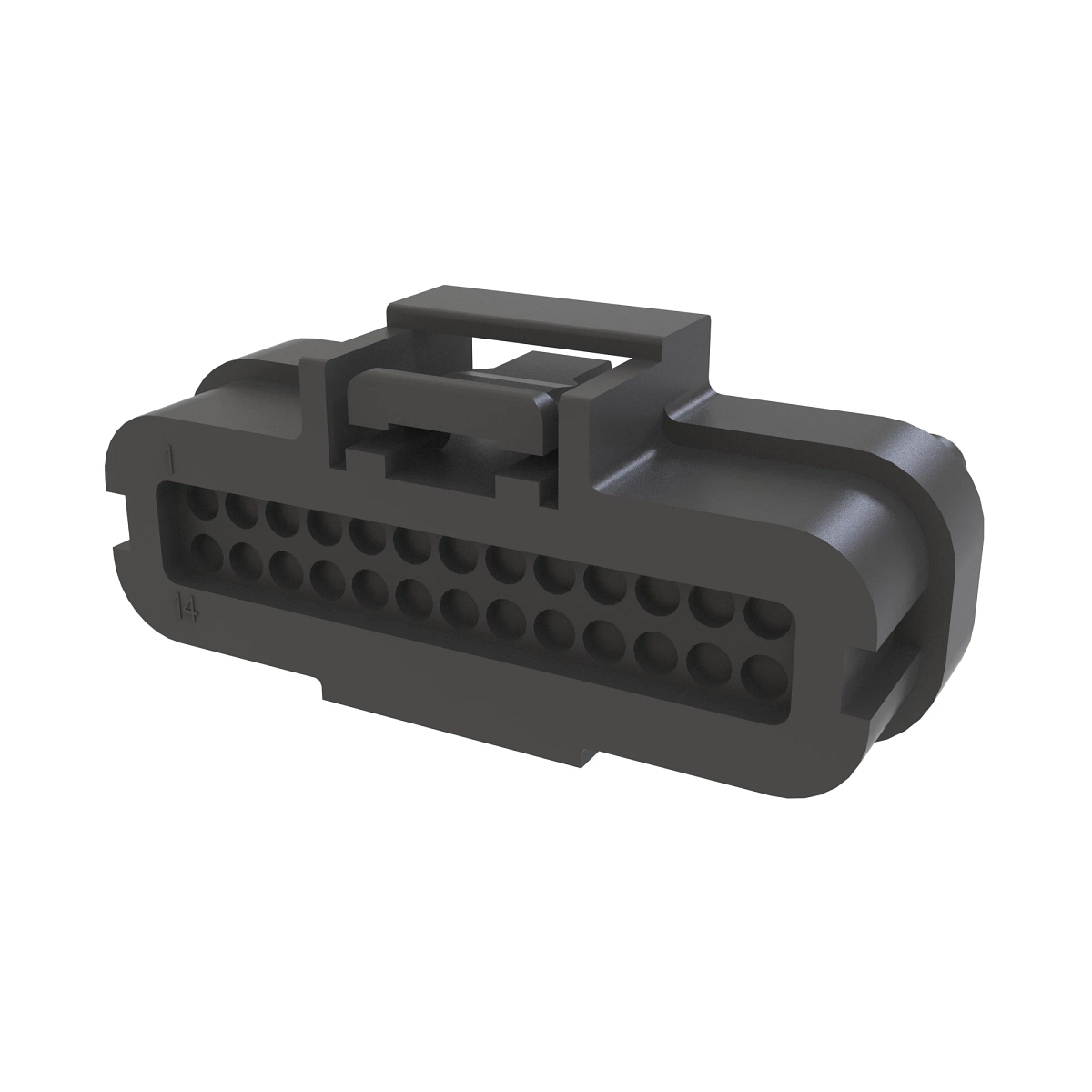 Conn Tyco SS1.0 26W Fs Blk Plstc