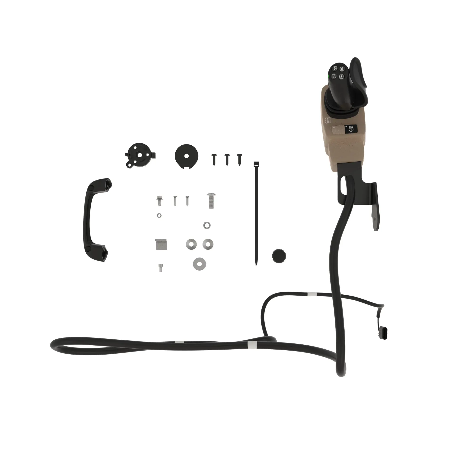 BL15917, Attachment, Multi-Function Lever for Seats Manufactured by “Sears”, Operator's Station and Controls, 841L