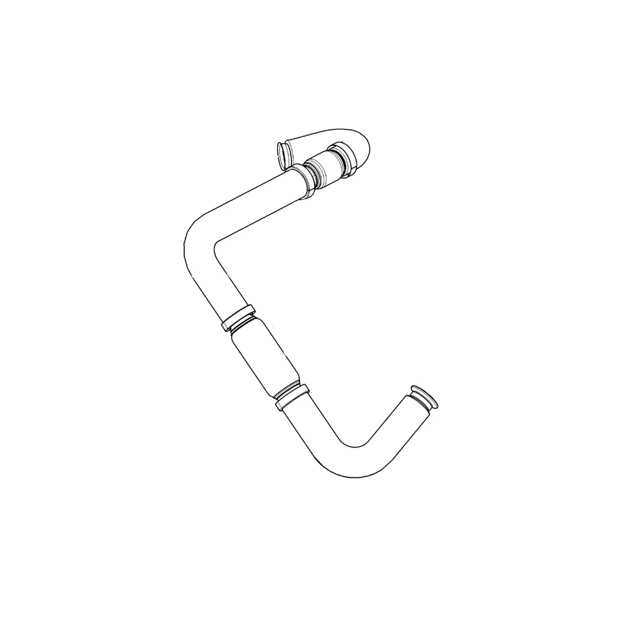 John Deere Exhaust Pipe - AXE54914