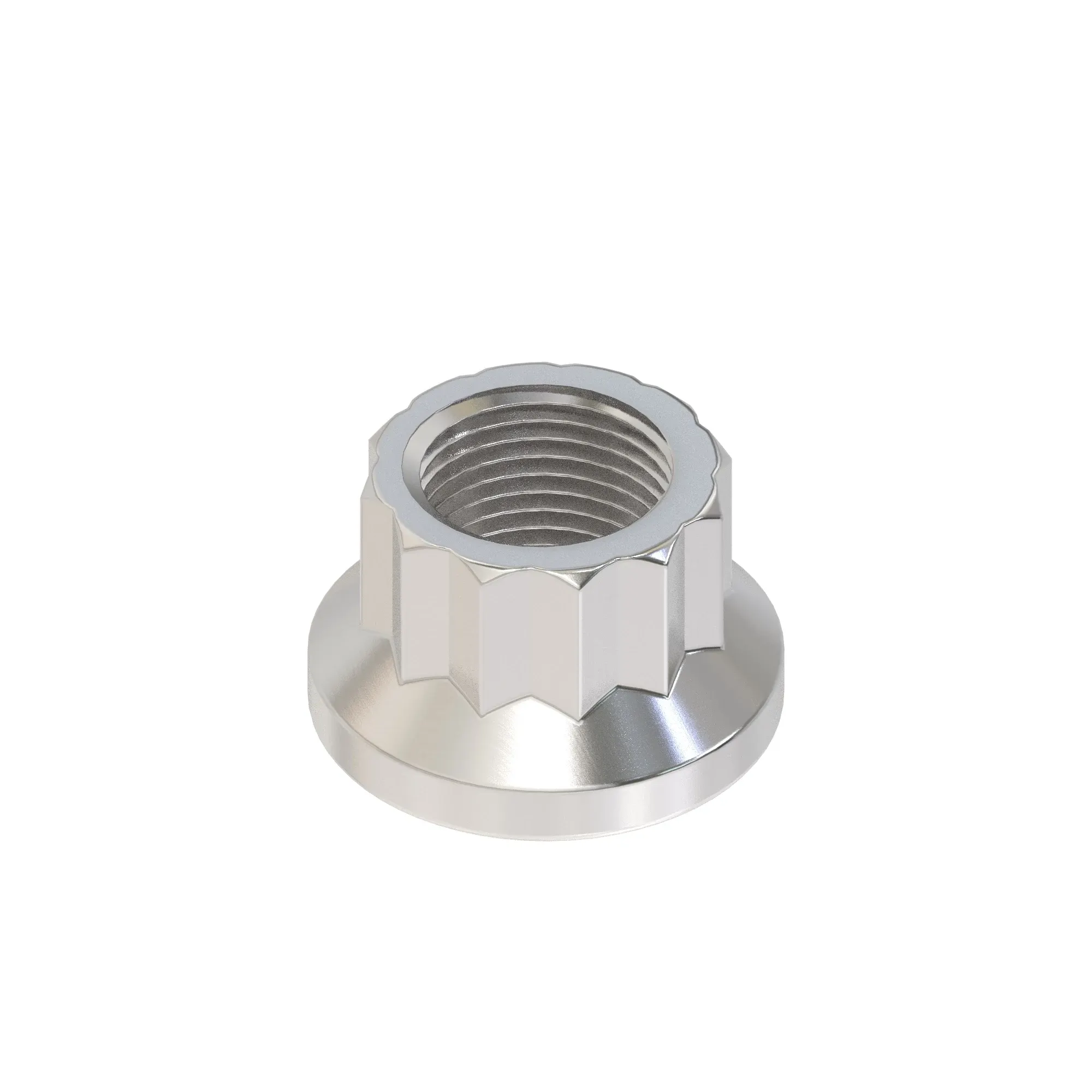 John Deere Hexagonal Flange Nut, 3/8" - R503722