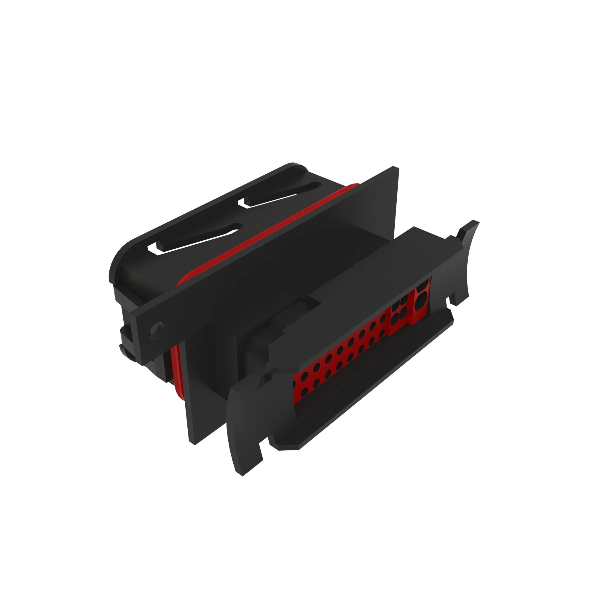 CONN TYCO MIXED 42W F BLUE PLSTC