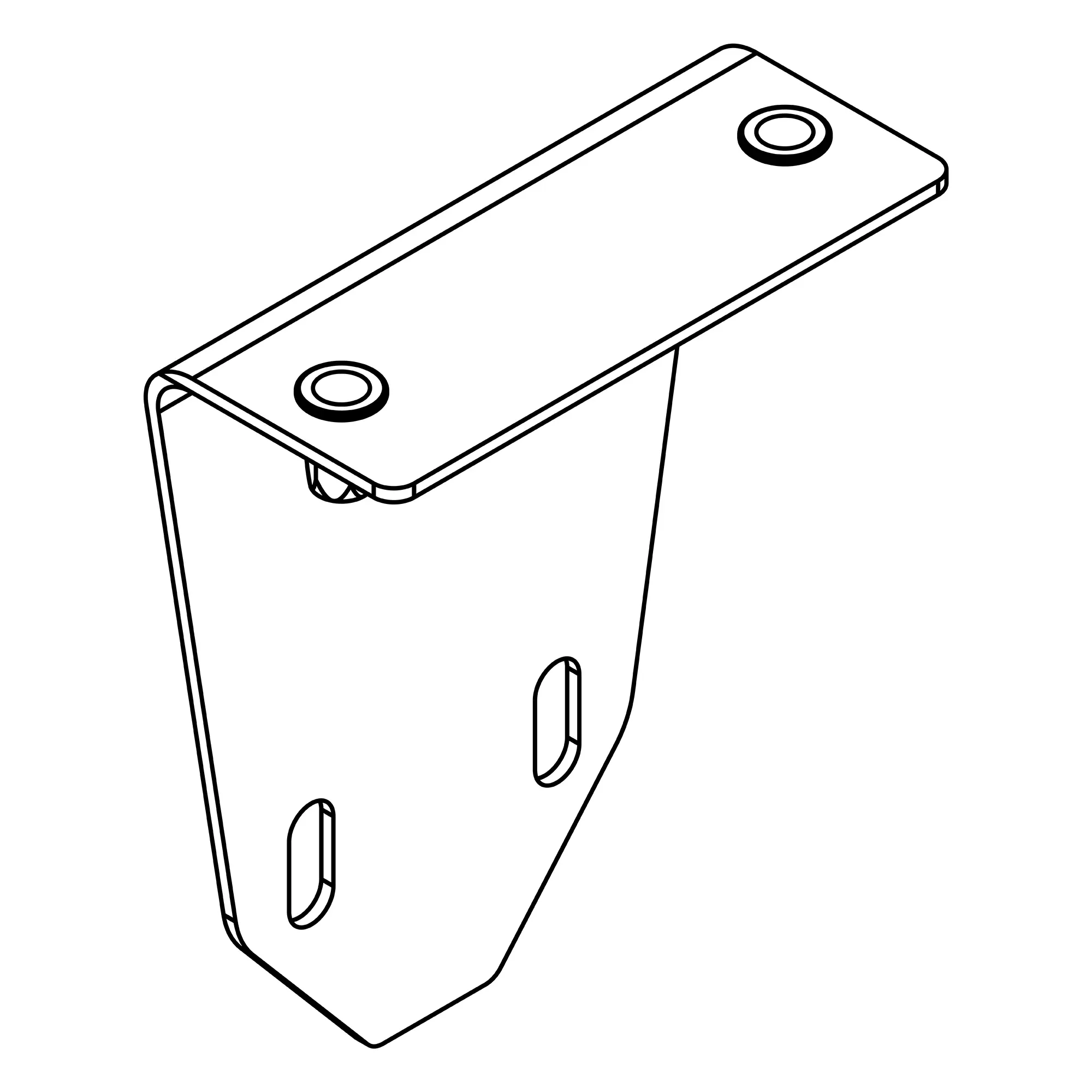 John Deere Mounting, Cooler Pipes Bracket - TT187299