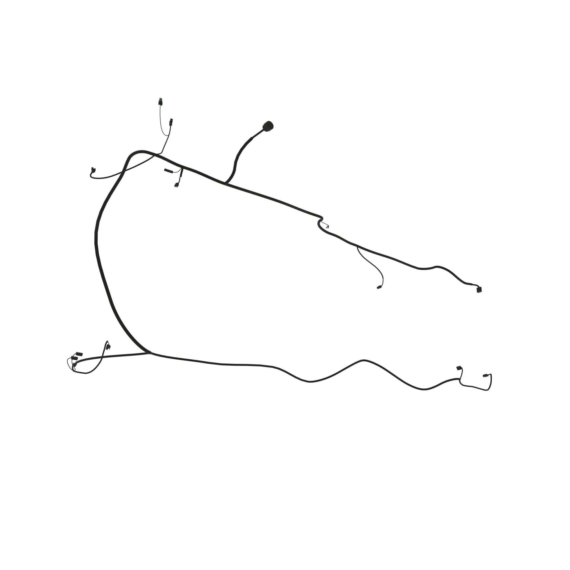 John Deere Engine Frame Wiring Harness - AT316733