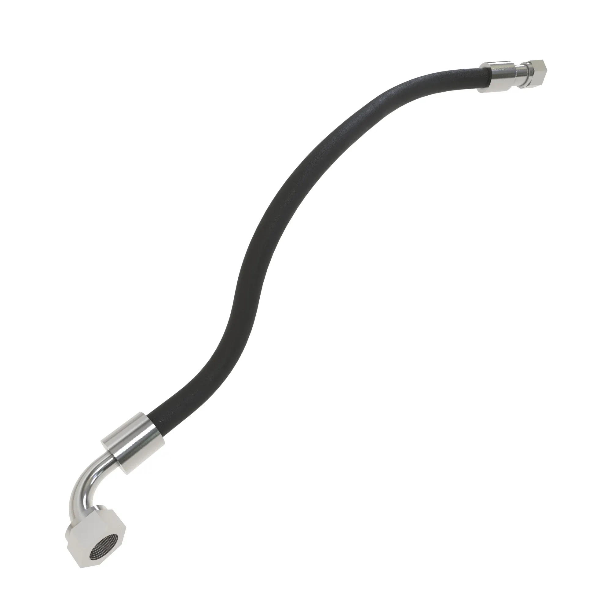John Deere Tank to Hydraulic Pump Hose - F057046