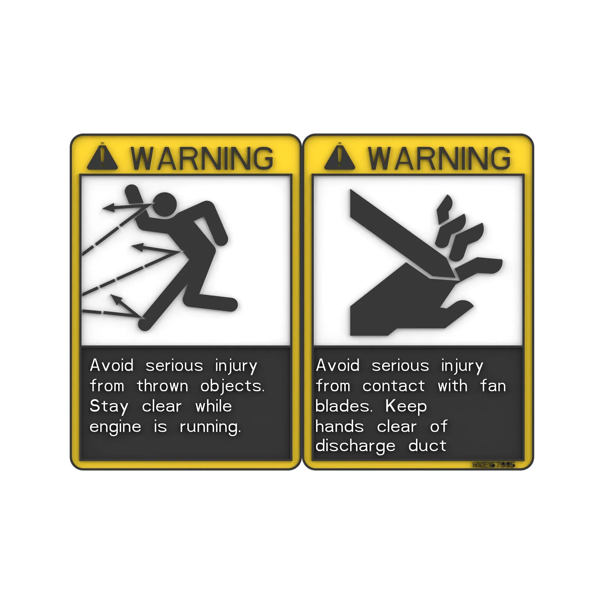 John Deere Label - HXE167995