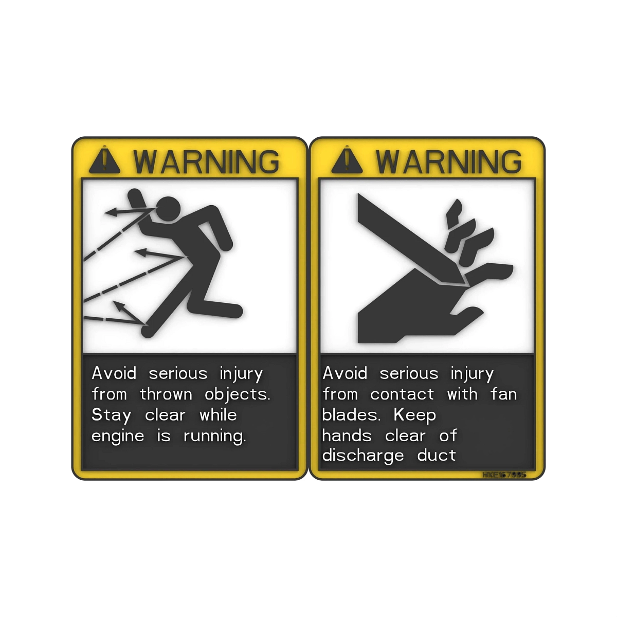 John Deere Label - HXE167995