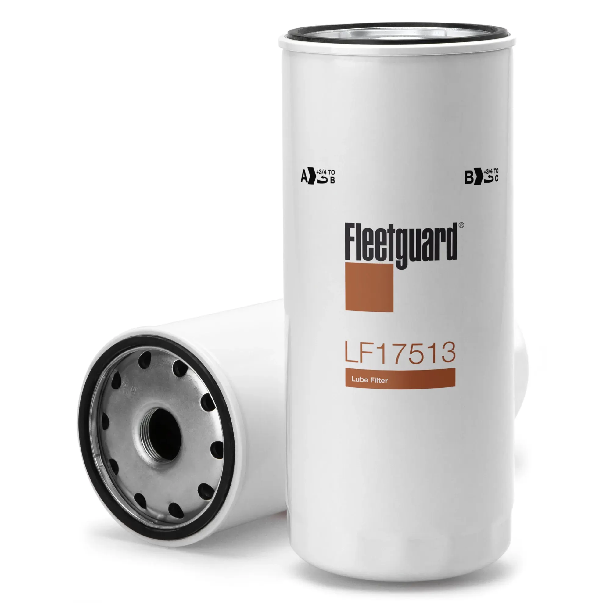 Fleetguard Premium Cellulose Spin-On Lube Filter - PMLF17513