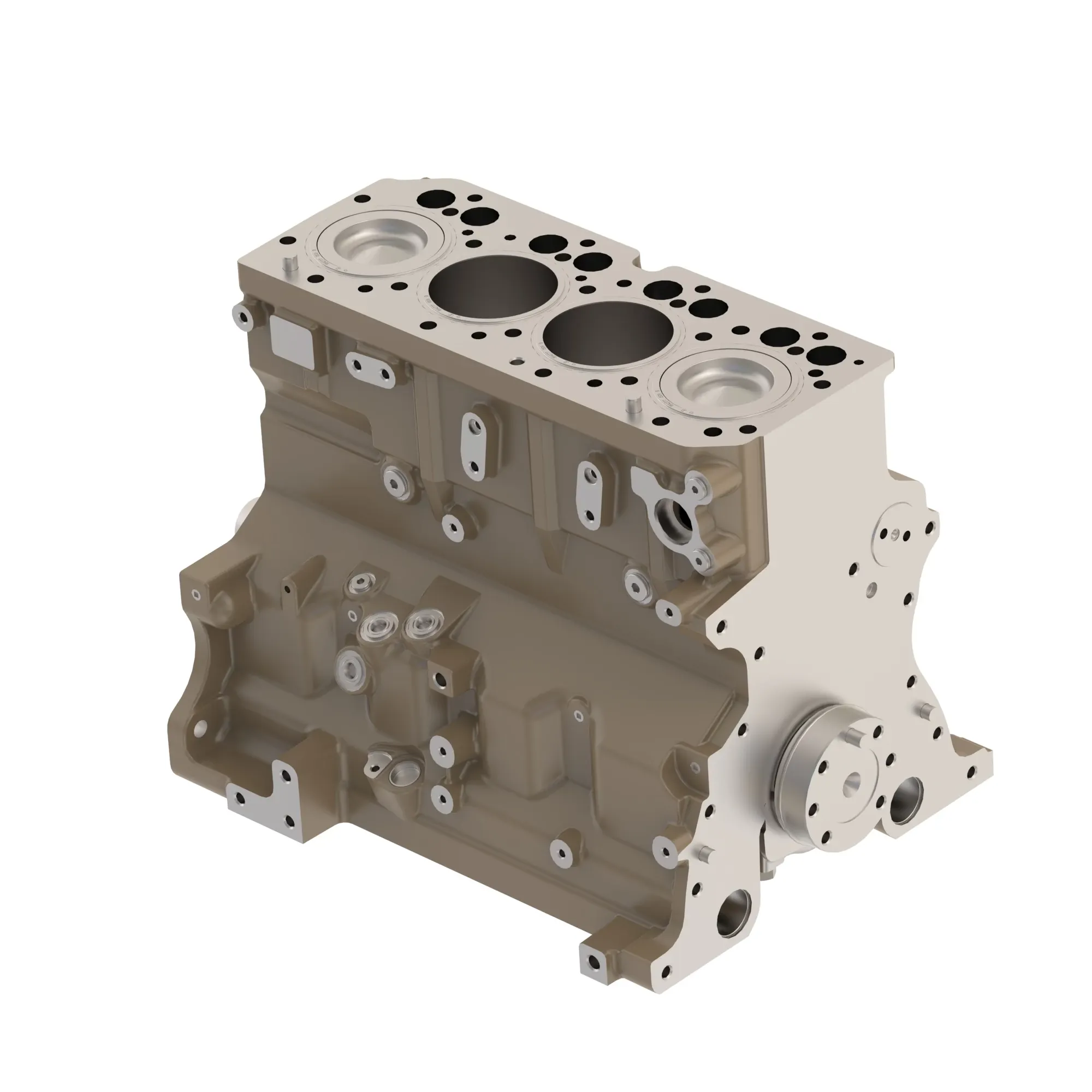 John Deere Short Block Assembly, 4.5 Liter - DZ110078
