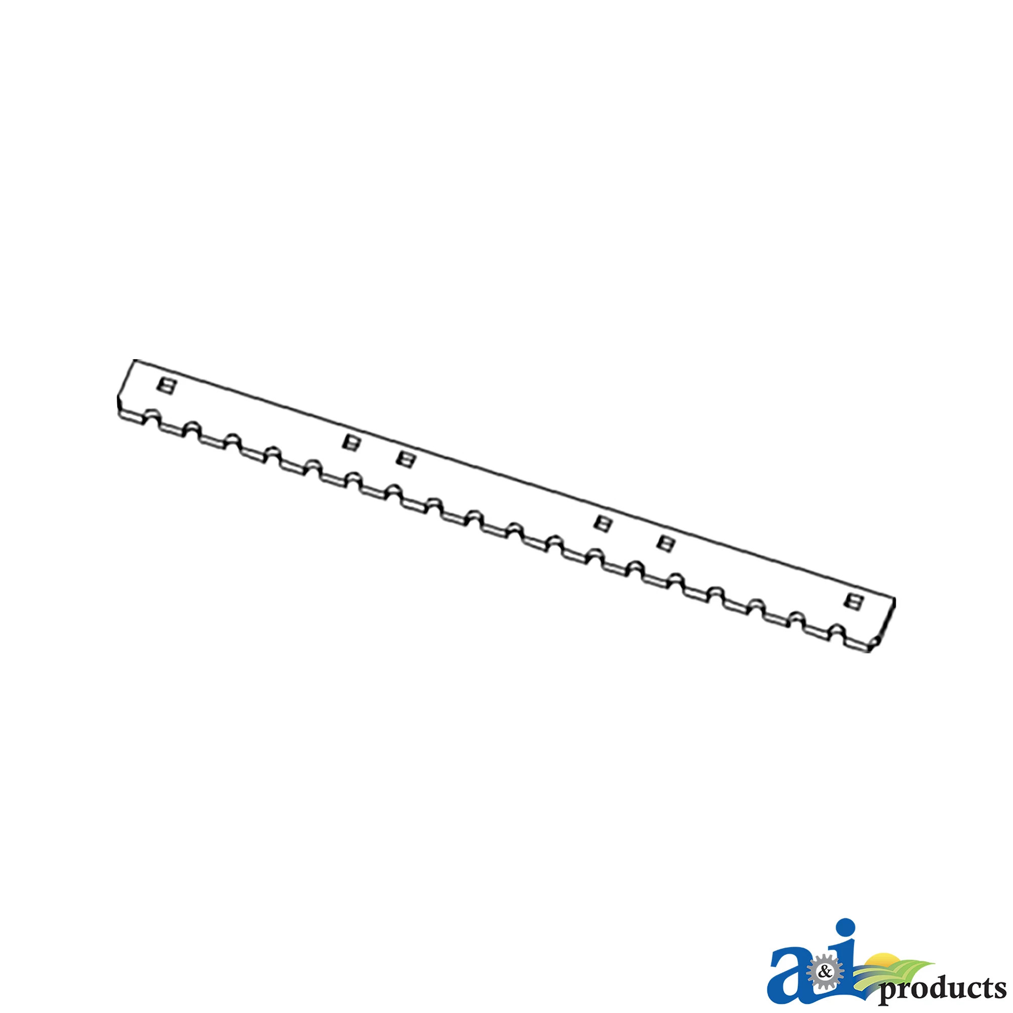 A&I Products Discharge Beater Wear Strip - A-H236279