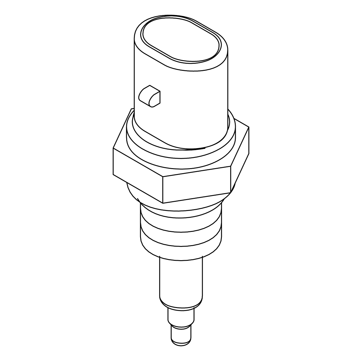 John Deere Exhaust Gas Recirculation Temperature Sensor - MIU804520