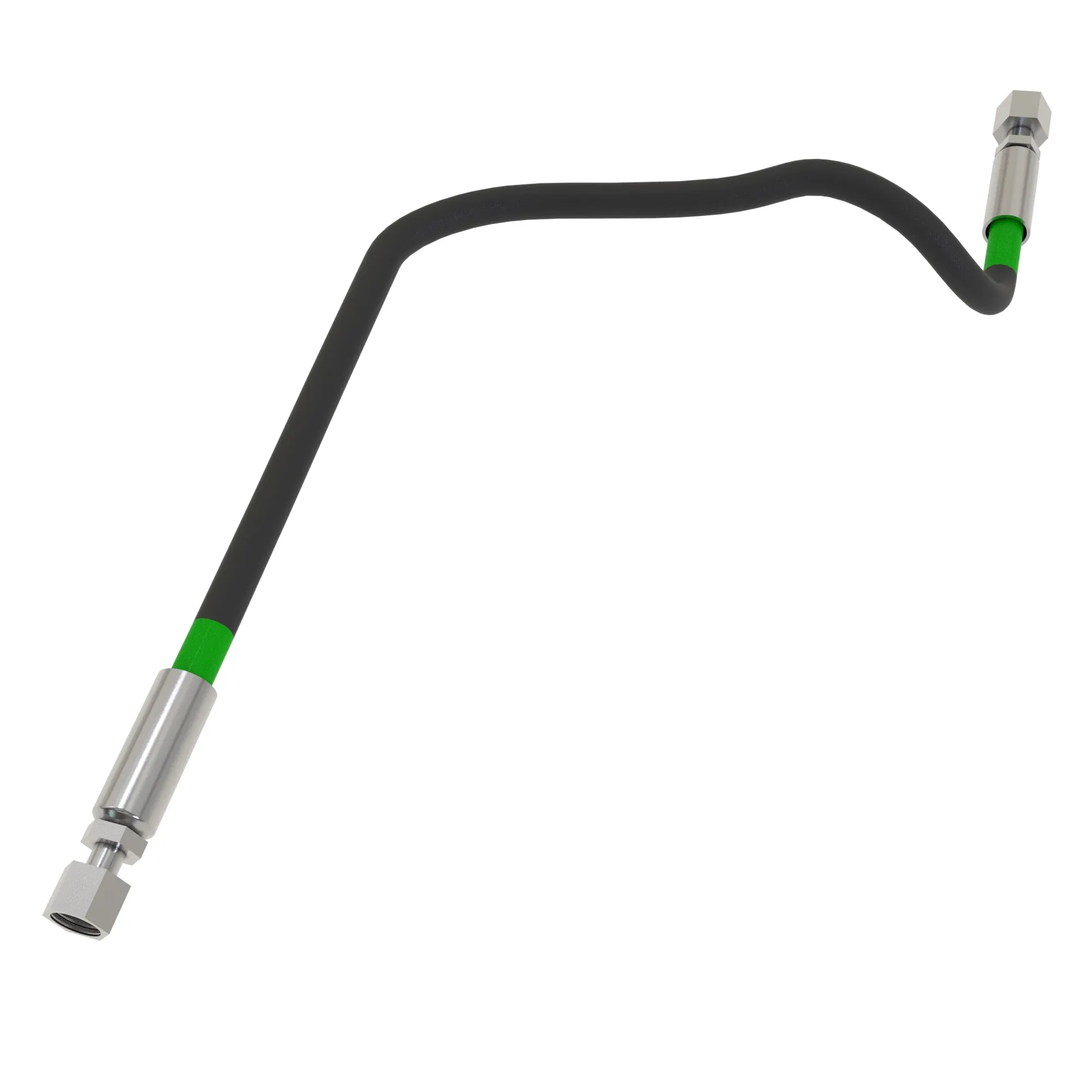 John Deere Left Cylinder Pressure Hydraulic Hose - AKK21397