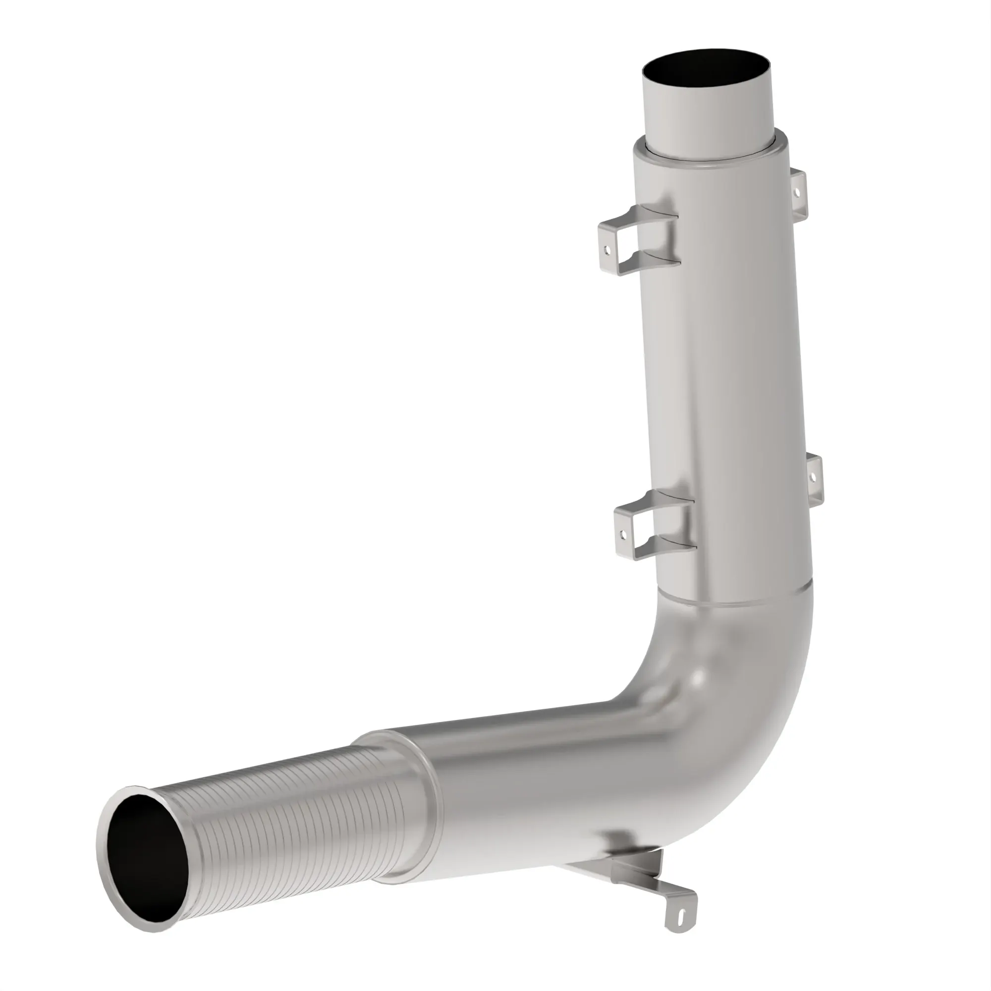 EXHAUST PIPE, TURBO, 9RT STG2