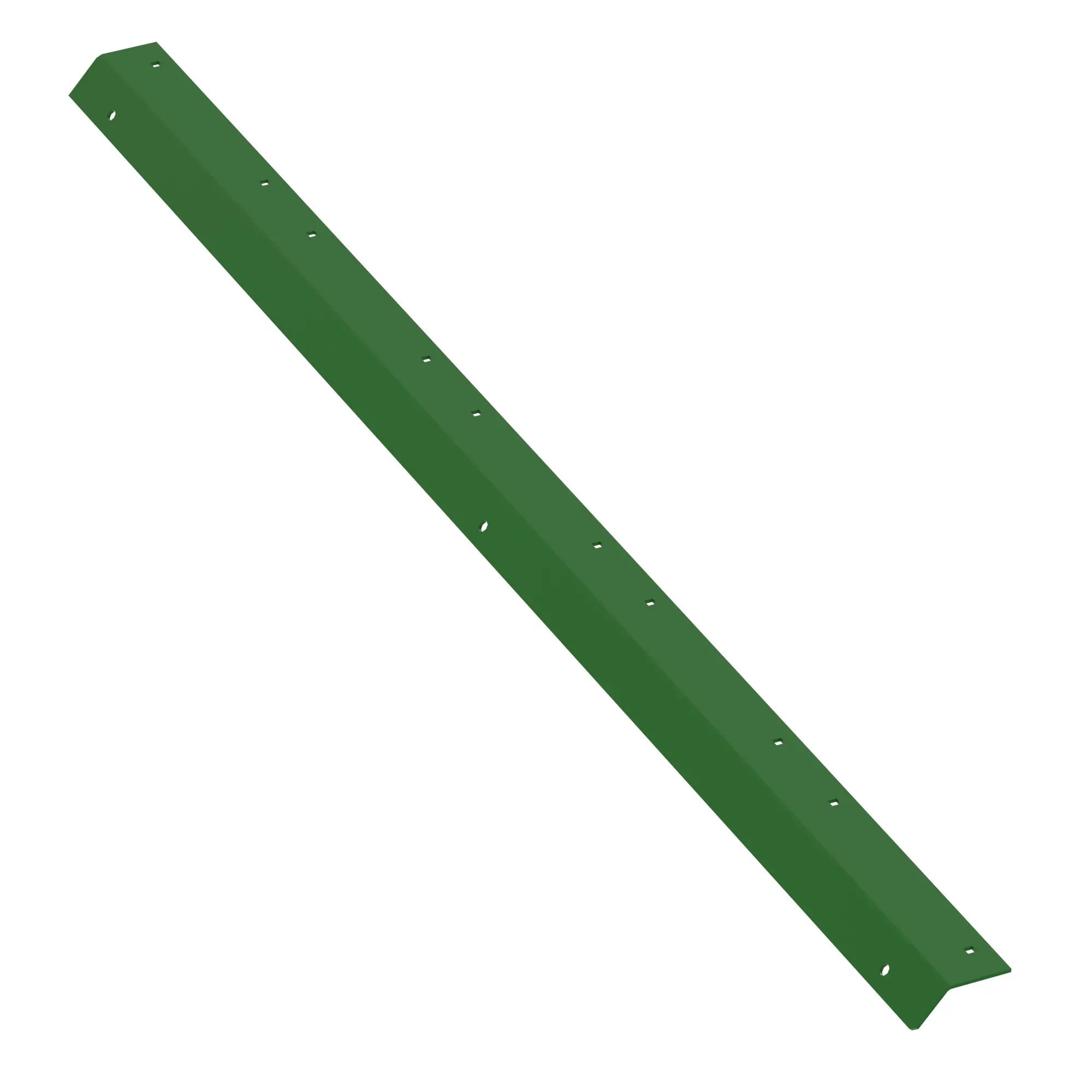 Limit curtain beater grate