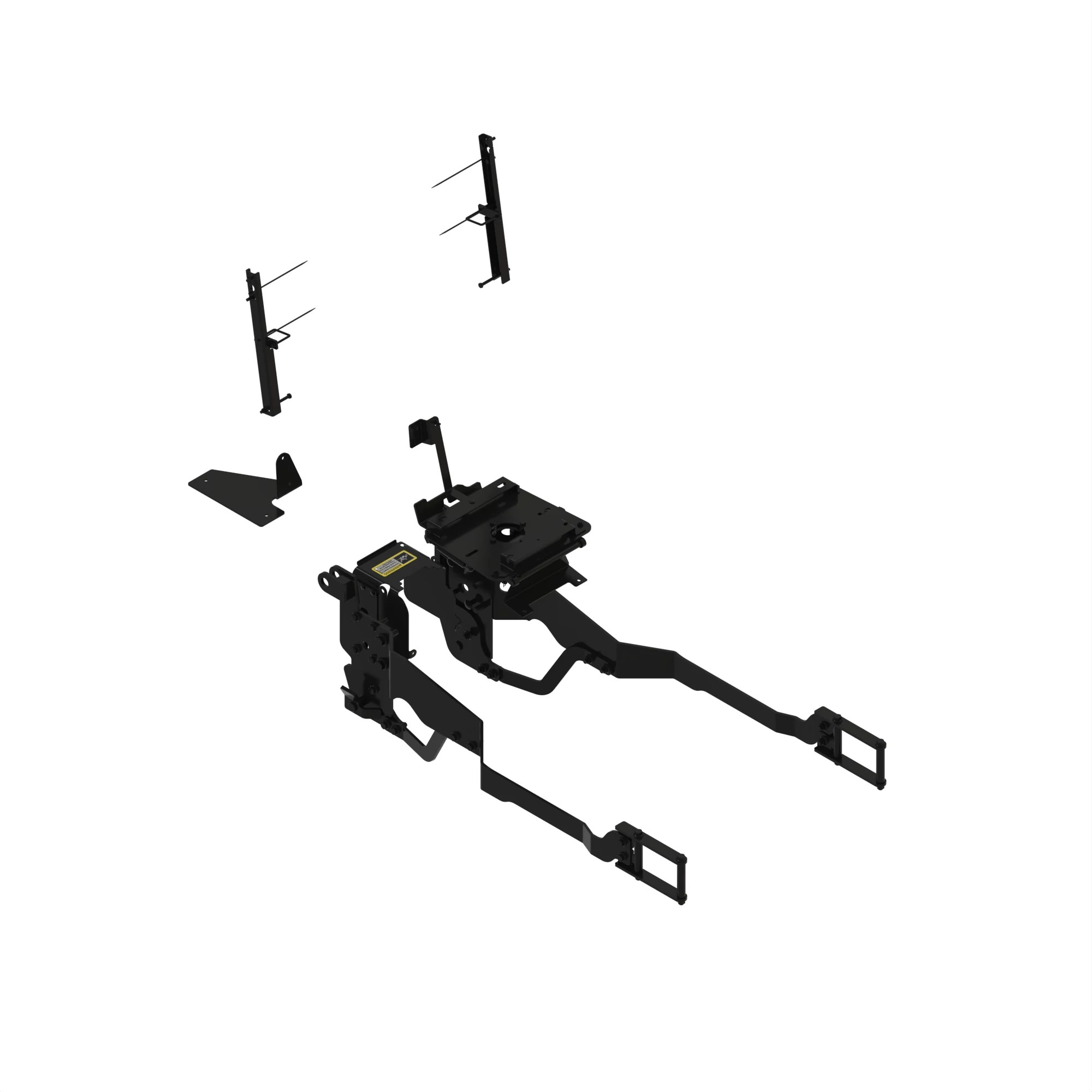 John Deere 1E Backhoe Mounting/Seat Kit - BLV10836