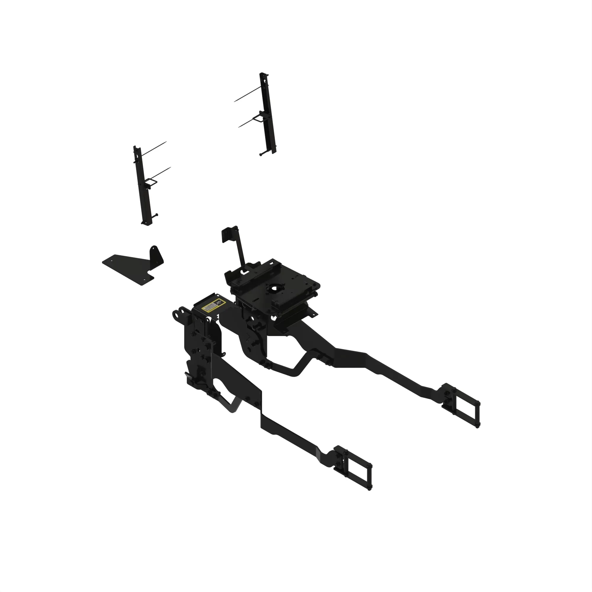 John Deere 1E Backhoe Mounting/Seat Kit - BLV10836