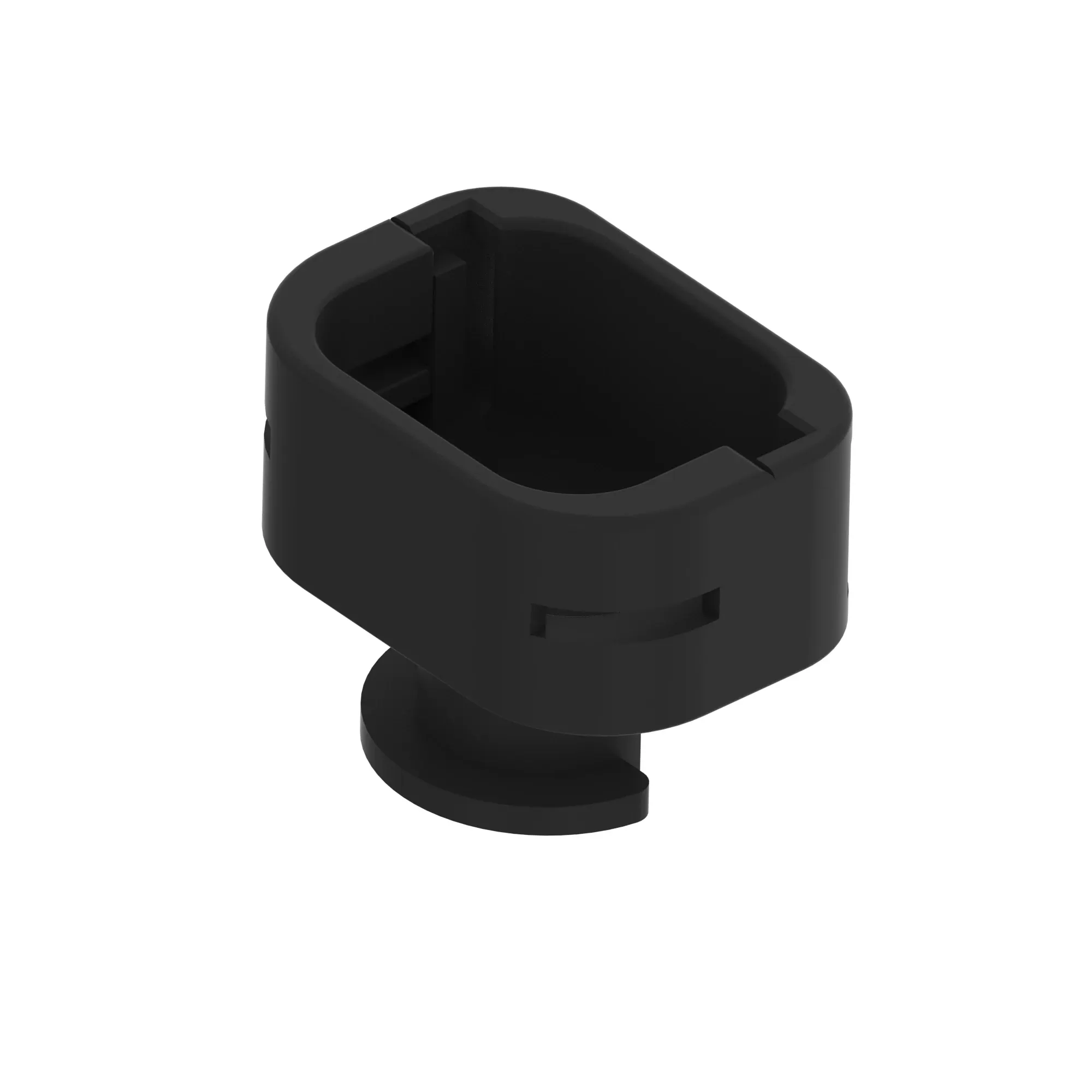 ACCY TYCO DT BCKSHELL BLK PLSTC