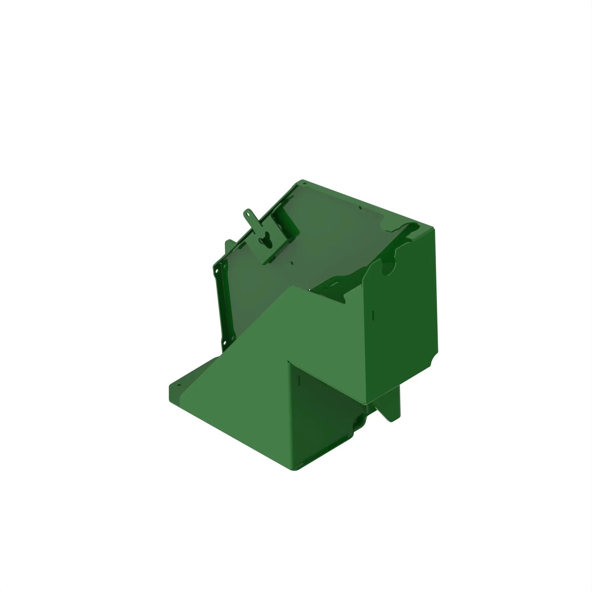 BATTERY BOX, SUPPORT, 2 TRACKS