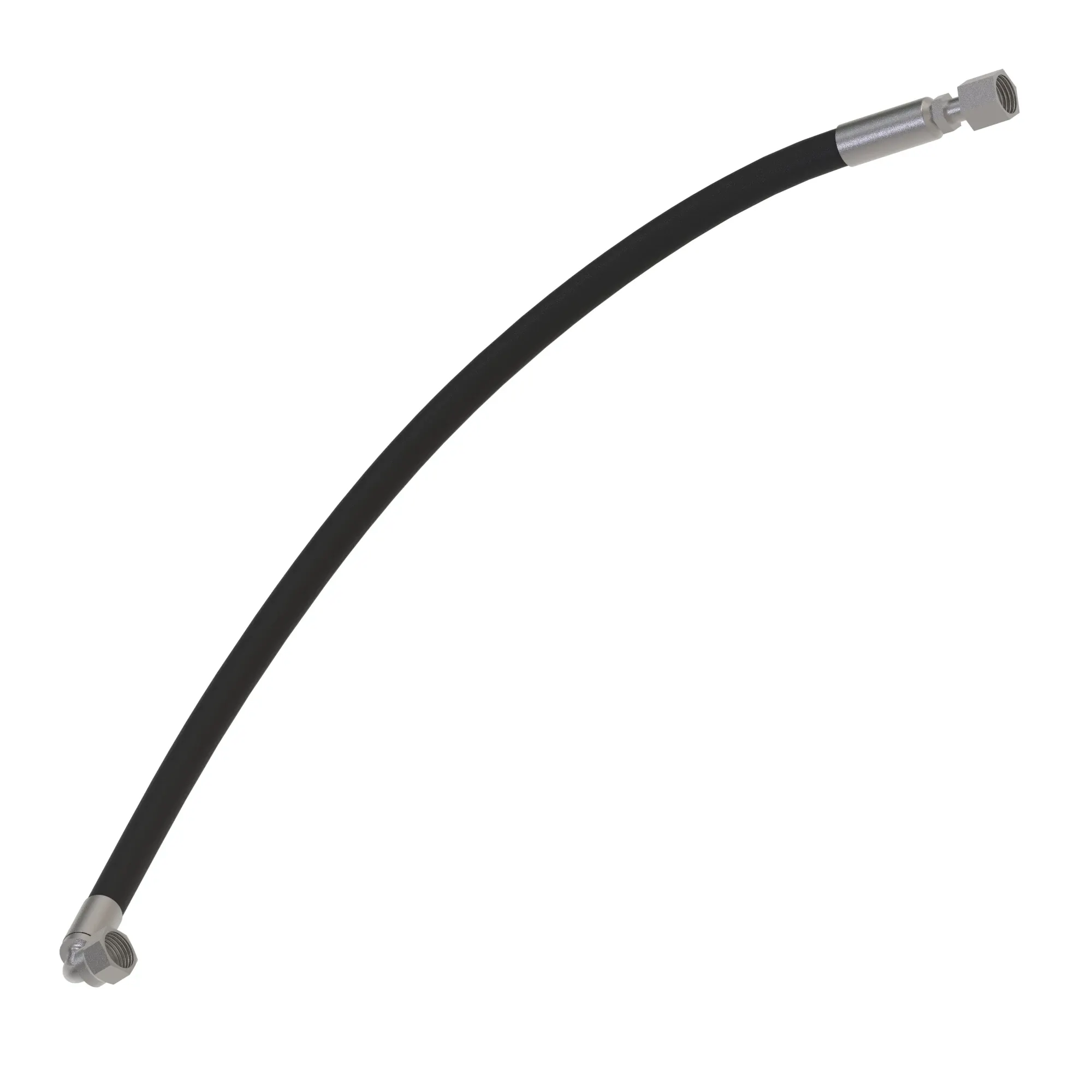 John Deere Fabricated Hose (Hydraulic Actuated Control Valve to Hydraulic Pilot Control Valve) - AT522280