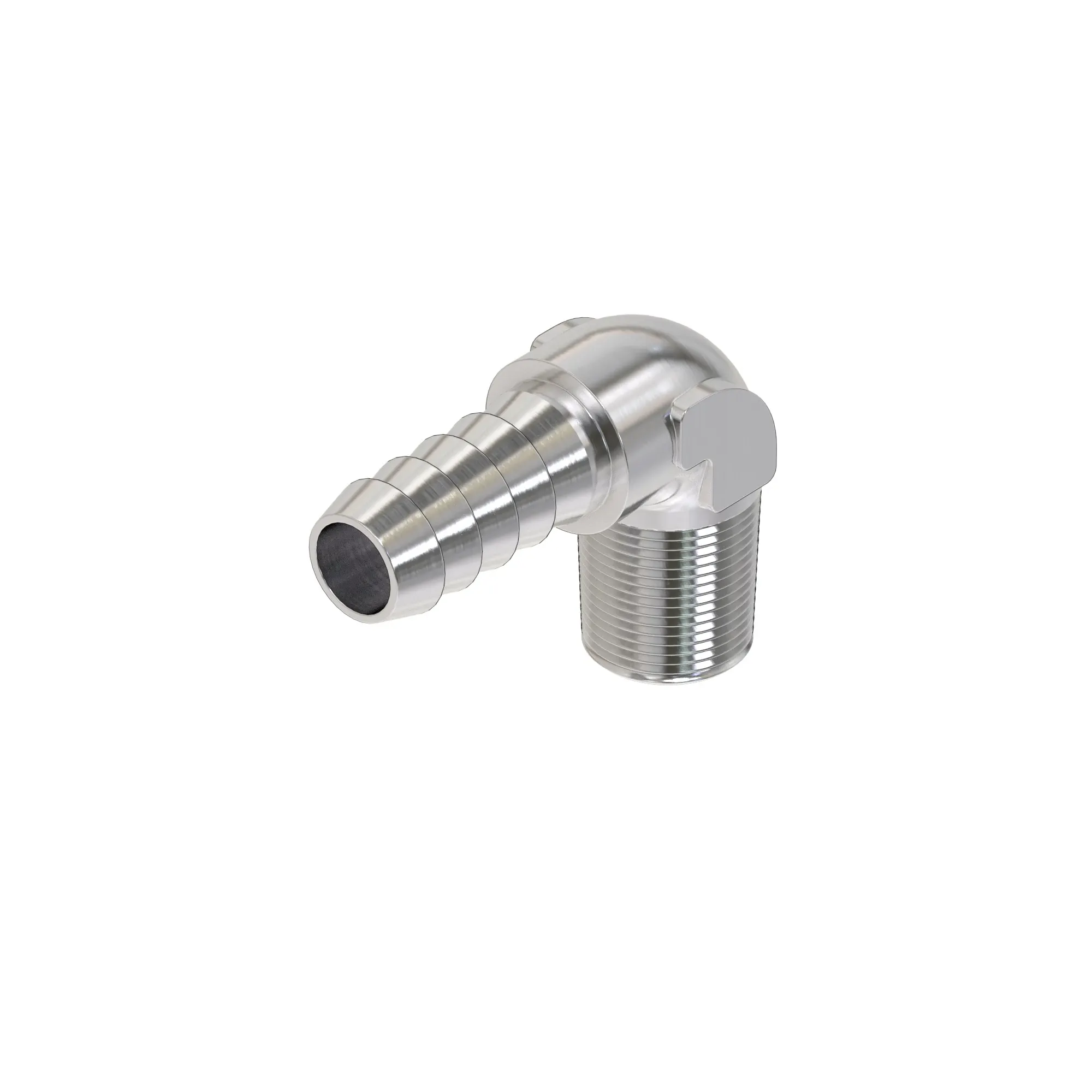 ELBOW, 90 DEGREE WITH HOSE BARB